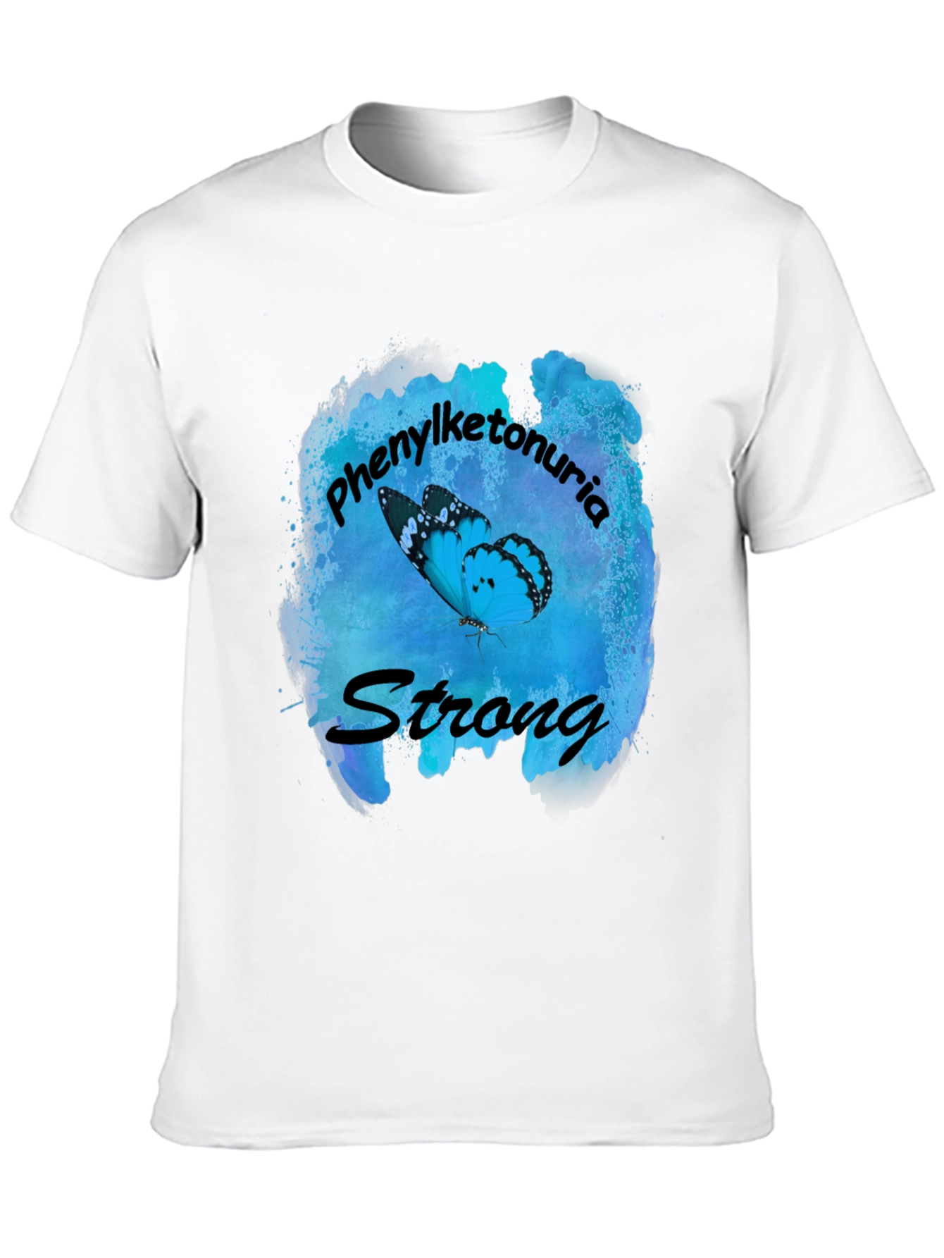Phenylketonuria Awareness Butterfly T-Shirt