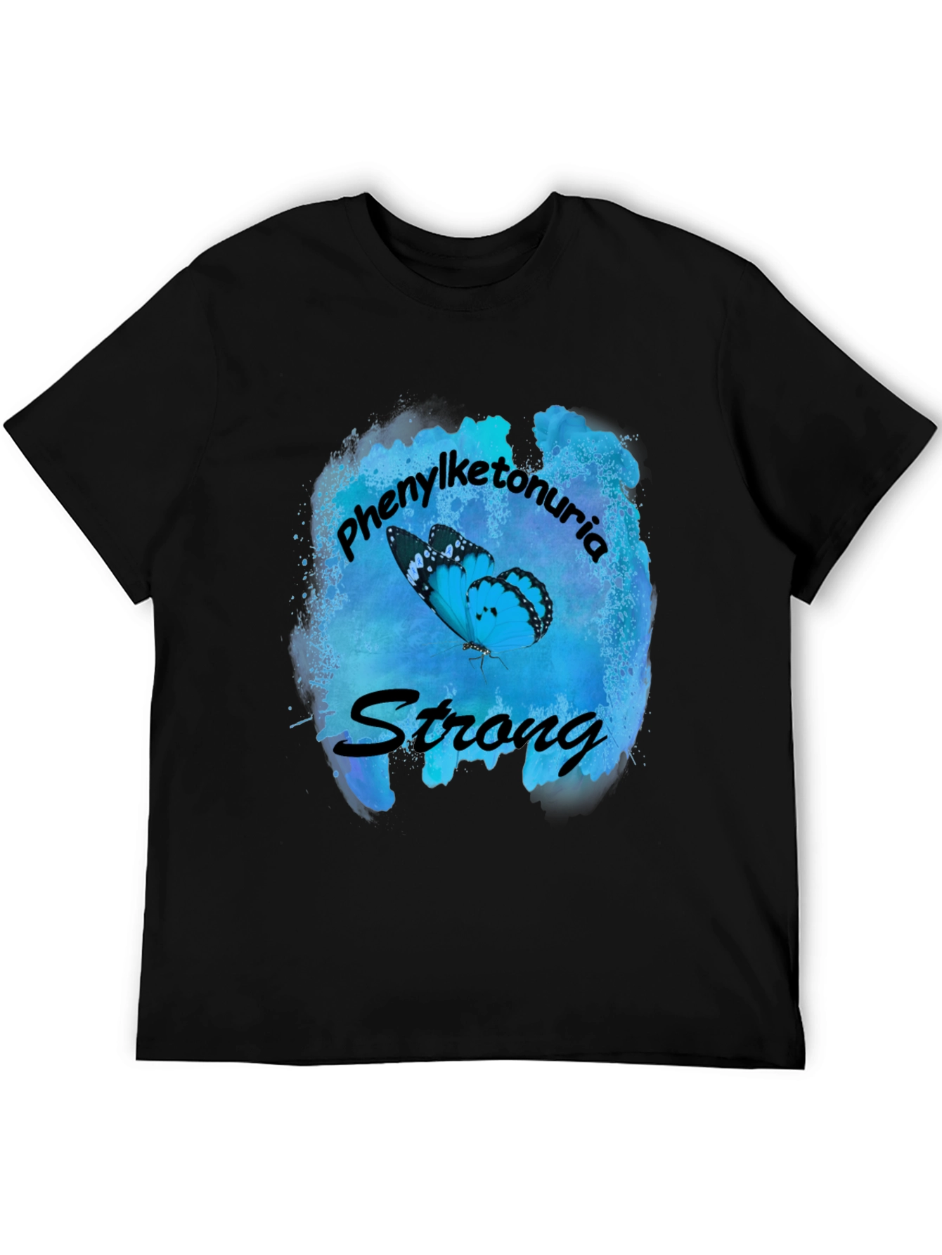Phenylketonuria Awareness Butterfly T-Shirt