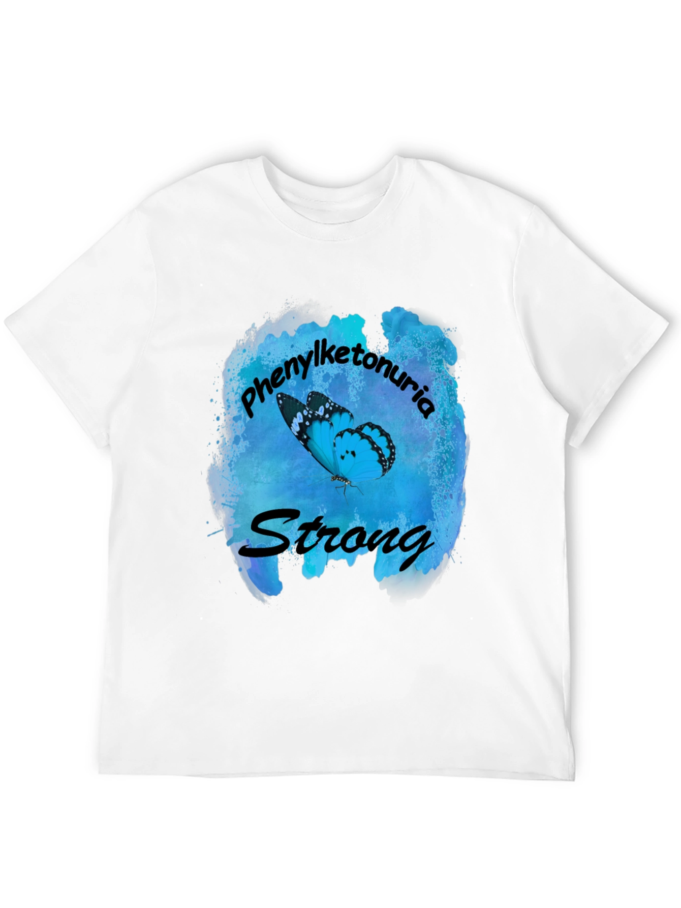 Phenylketonuria Awareness Butterfly T-Shirt