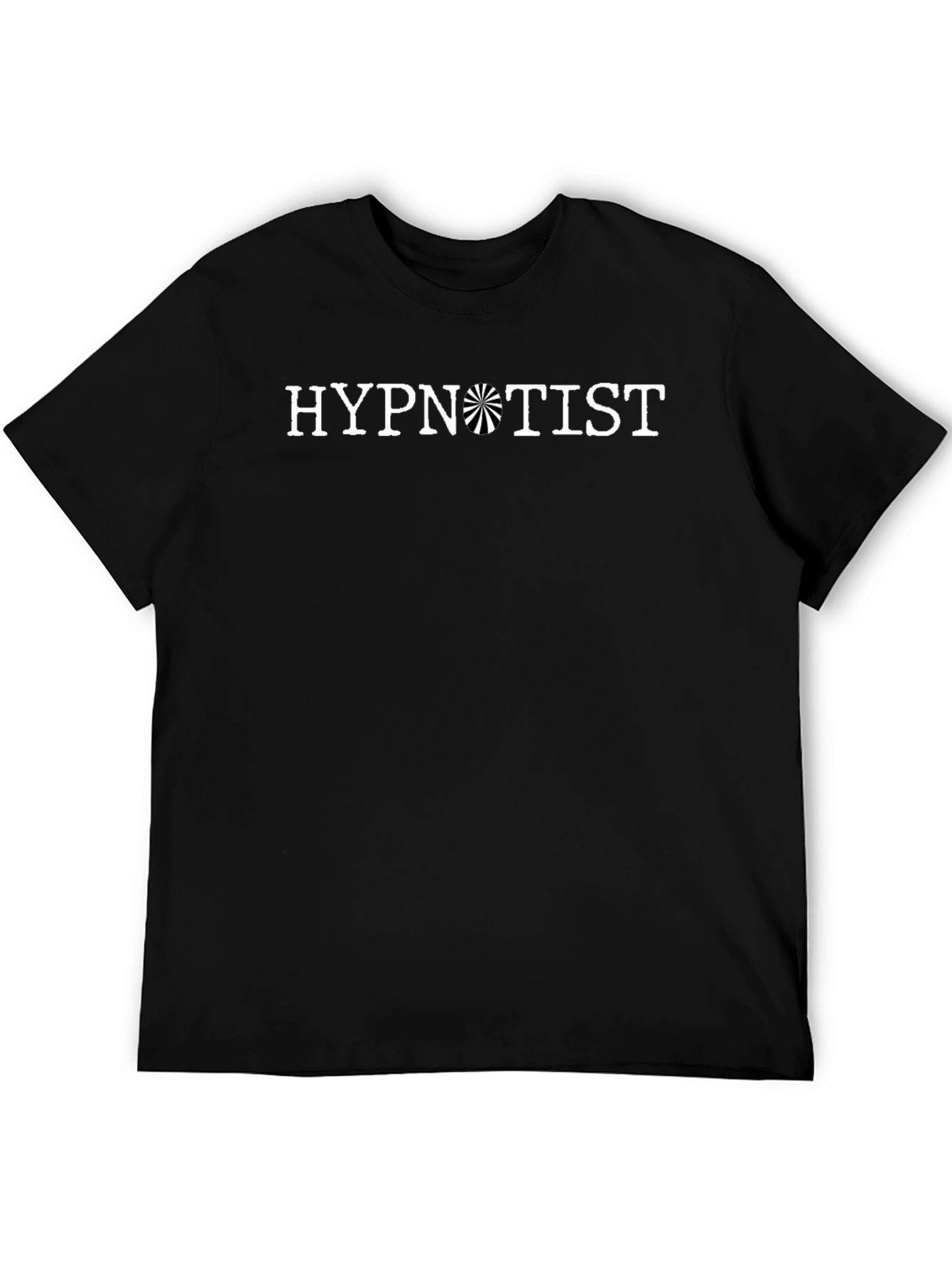 Hypnotist Graphic Tee - Black Cotton Blend