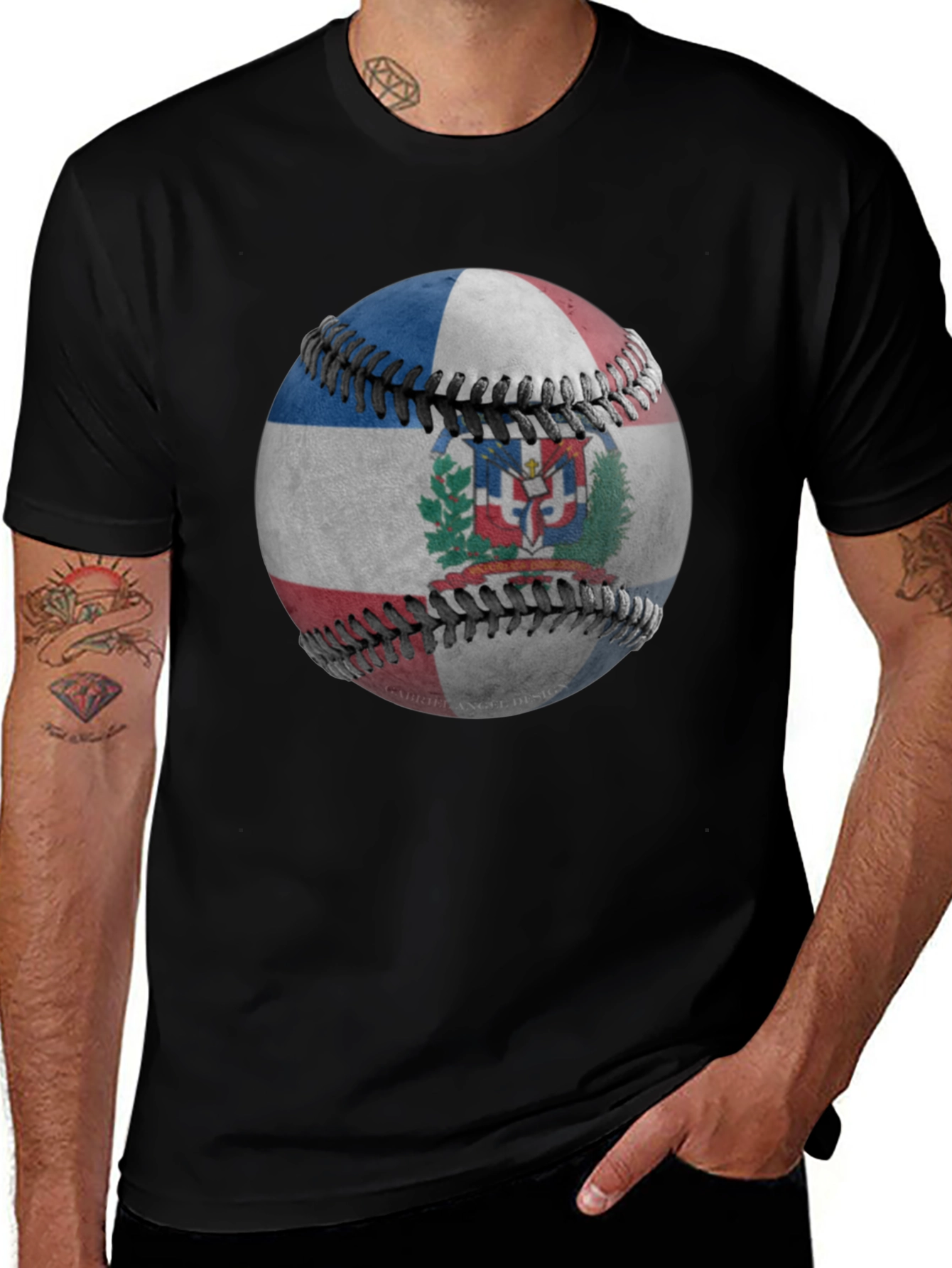 Dominican Republic Baseball T-Shirt
