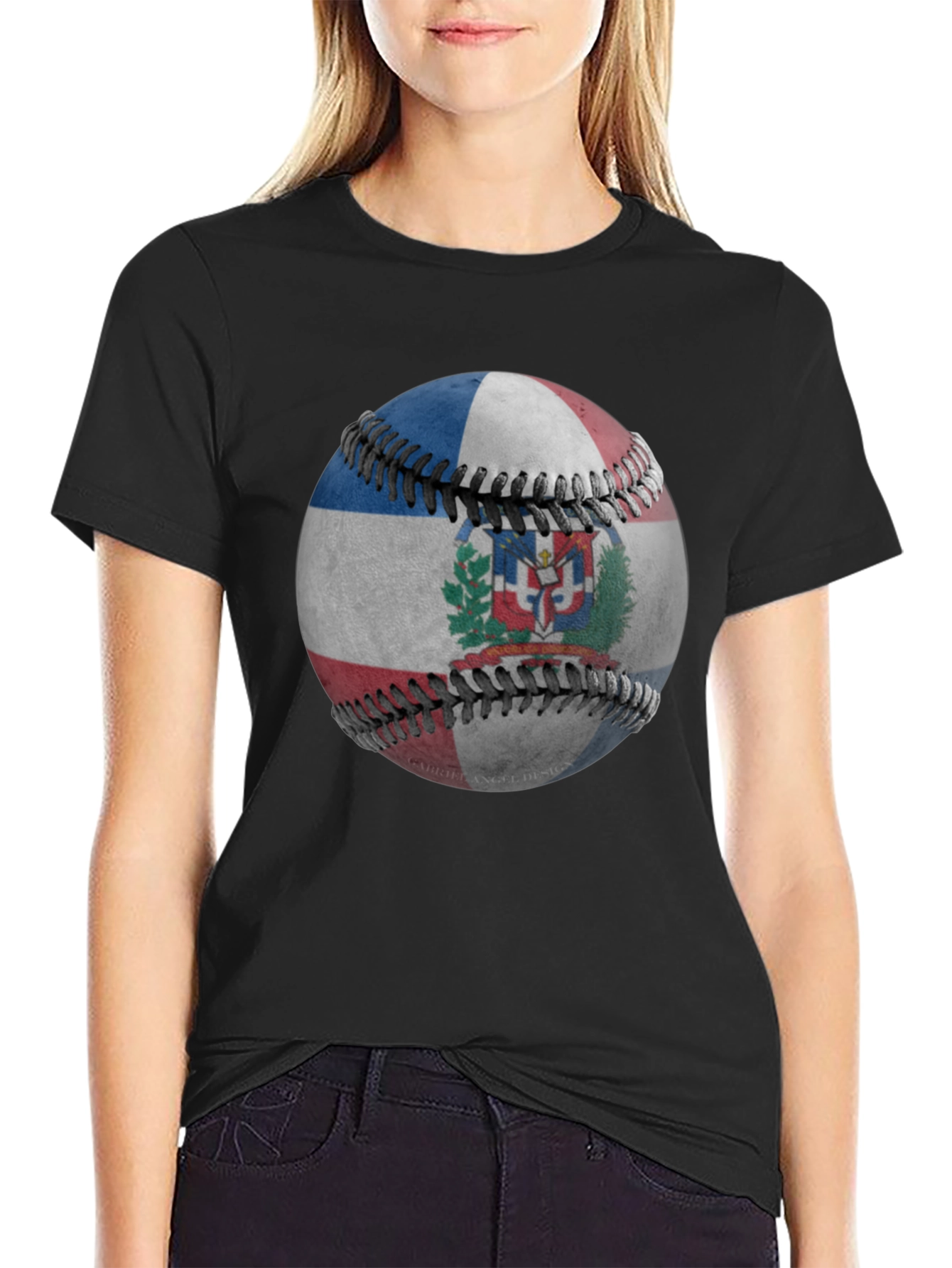 Dominican Republic Baseball T-Shirt