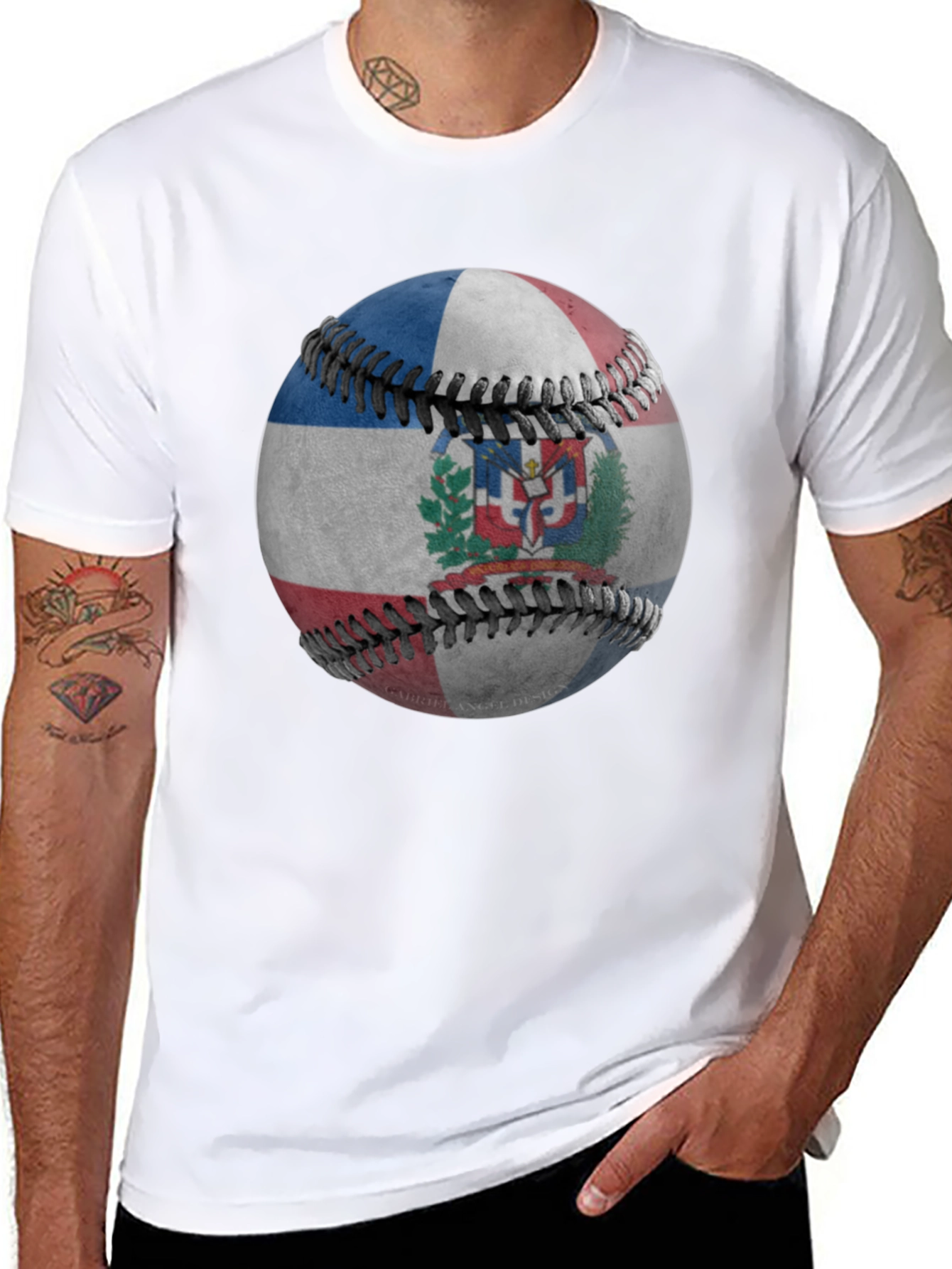 Dominican Republic Baseball T-Shirt