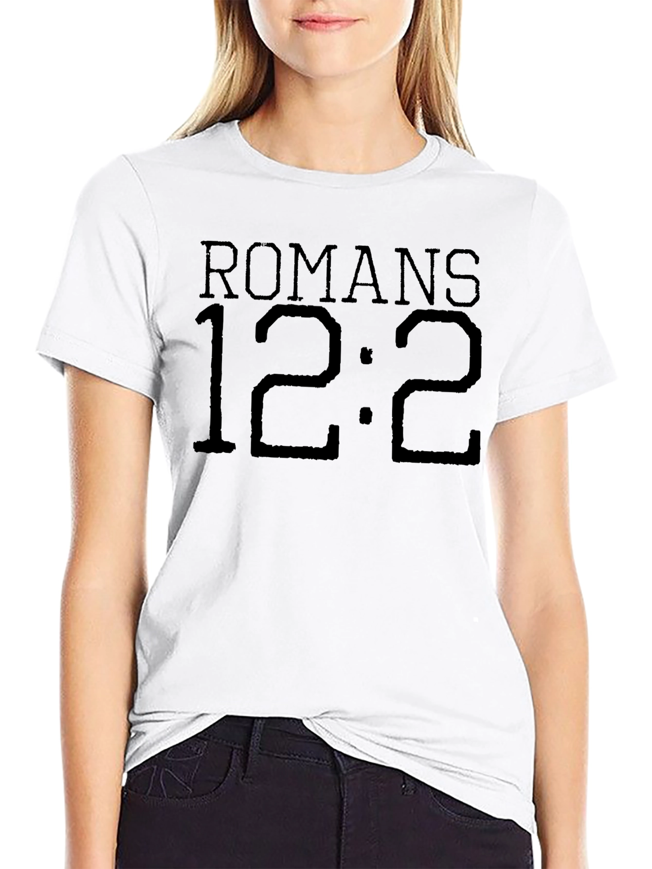 Romans 12:2 Bible Verse Christian T-Shirt