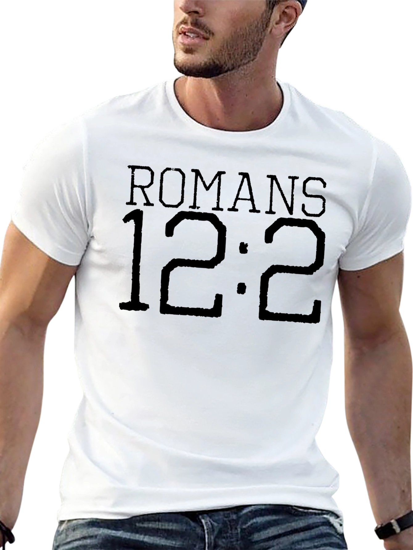 Romans 12:2 Bible Verse Christian T-Shirt