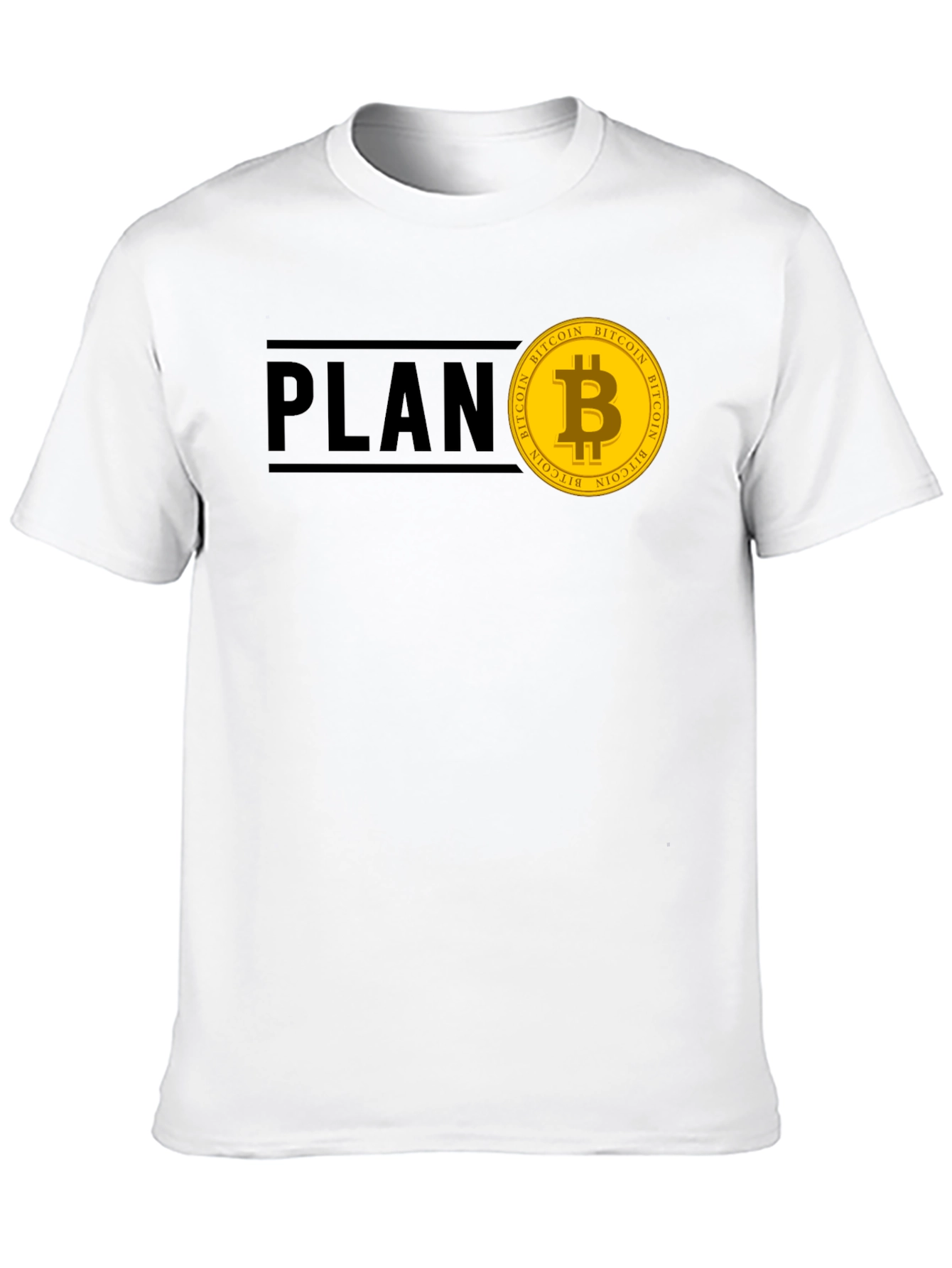 Bitcoin Plan Black T-Shirt
