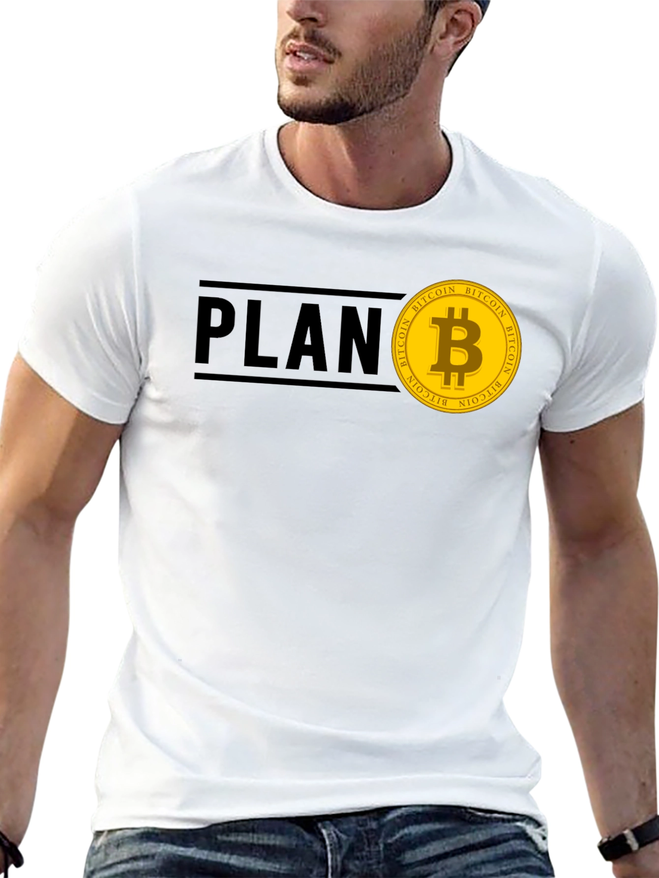 Bitcoin Plan Black T-Shirt