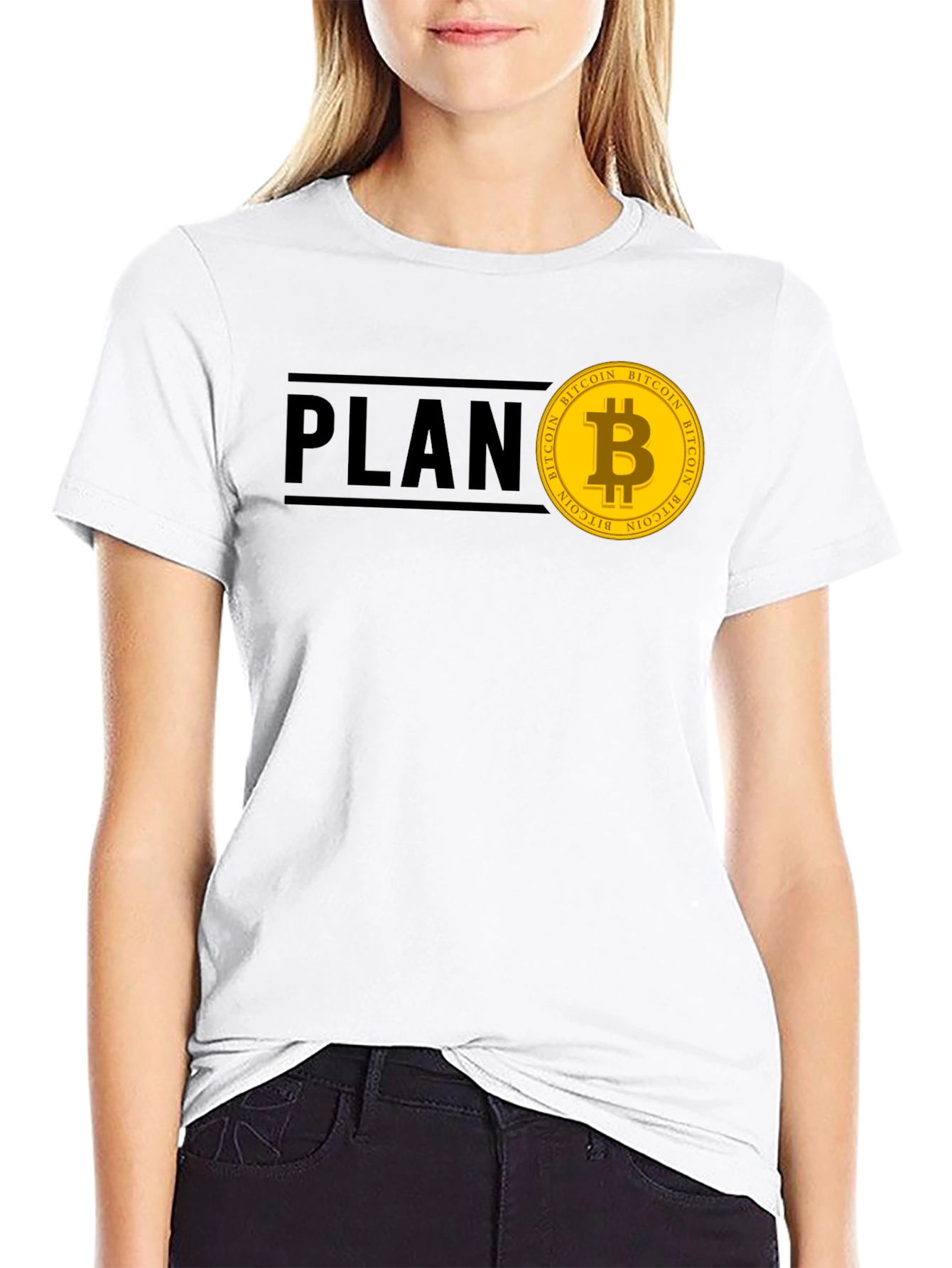 Bitcoin Plan Black T-Shirt