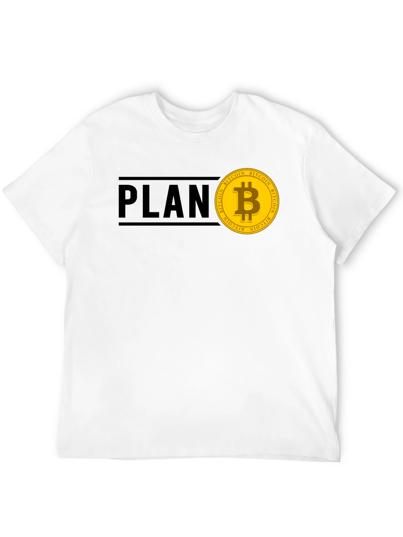 Bitcoin Plan Black T-Shirt