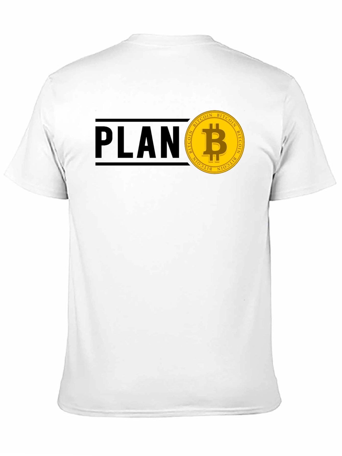 Bitcoin Plan Black T-Shirt