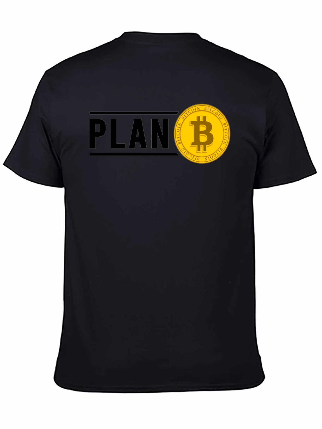 Bitcoin Plan Black T-Shirt