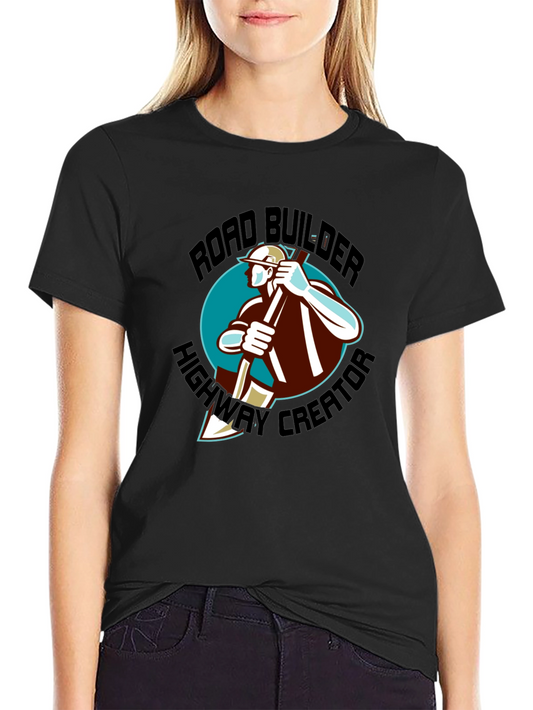 Road Builder T-Shirt - Highway Creator Graphic Tee