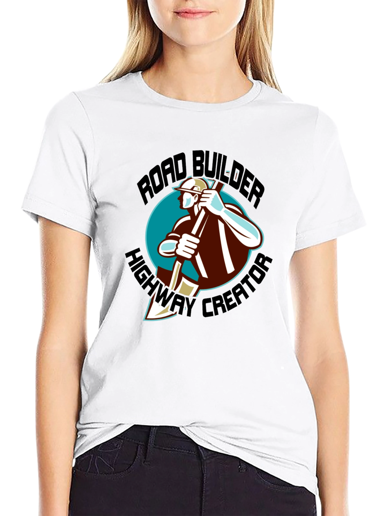 Road Builder T-Shirt - Highway Creator Graphic Tee
