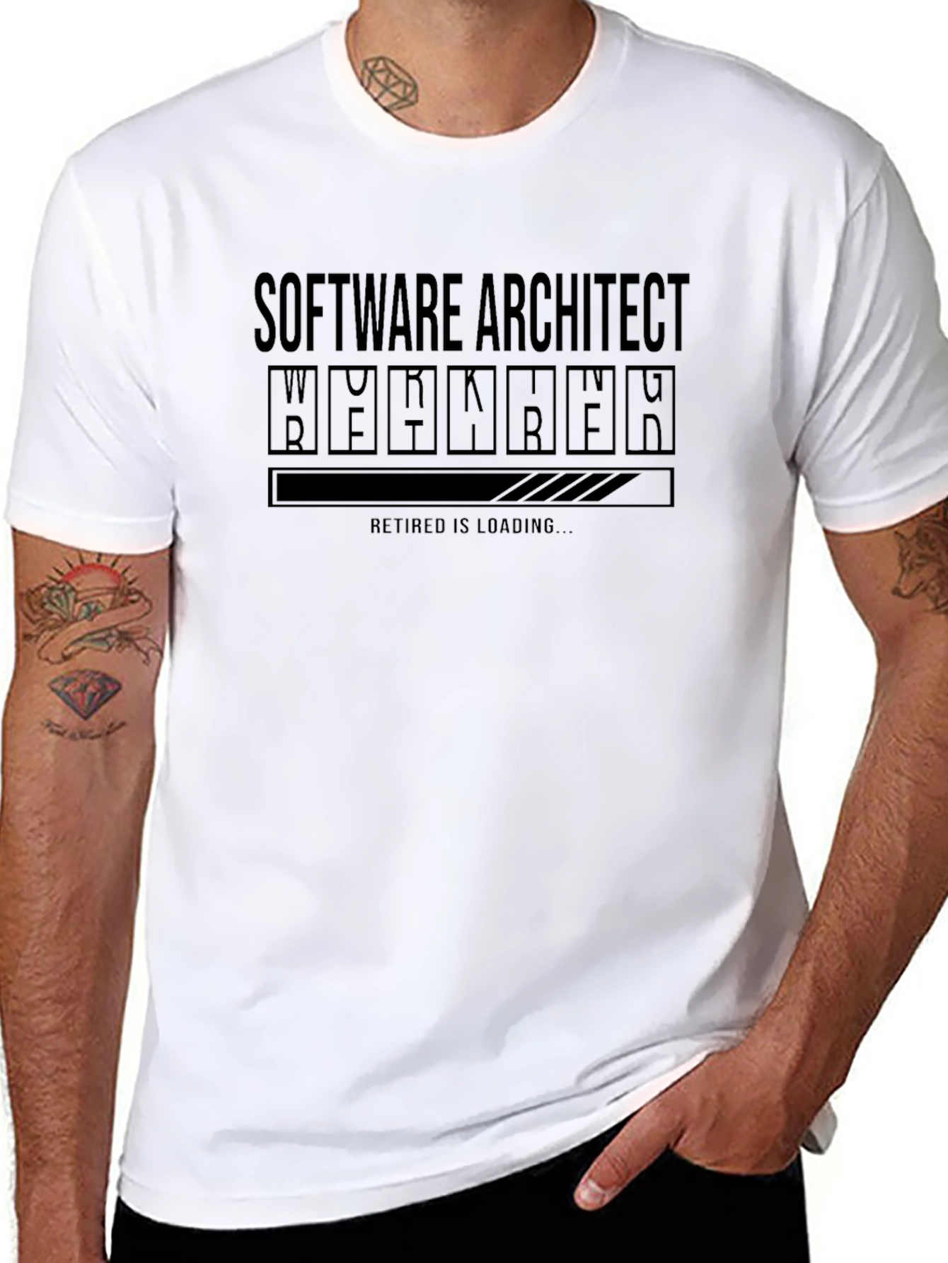 Software Architect Retirement Loading T-Shirt