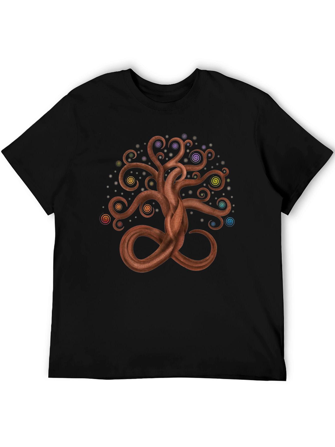 Spiral Tree of Life Graphic T-Shirt