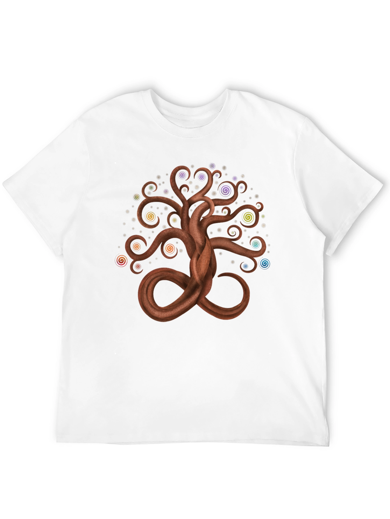 Spiral Tree of Life Graphic T-Shirt