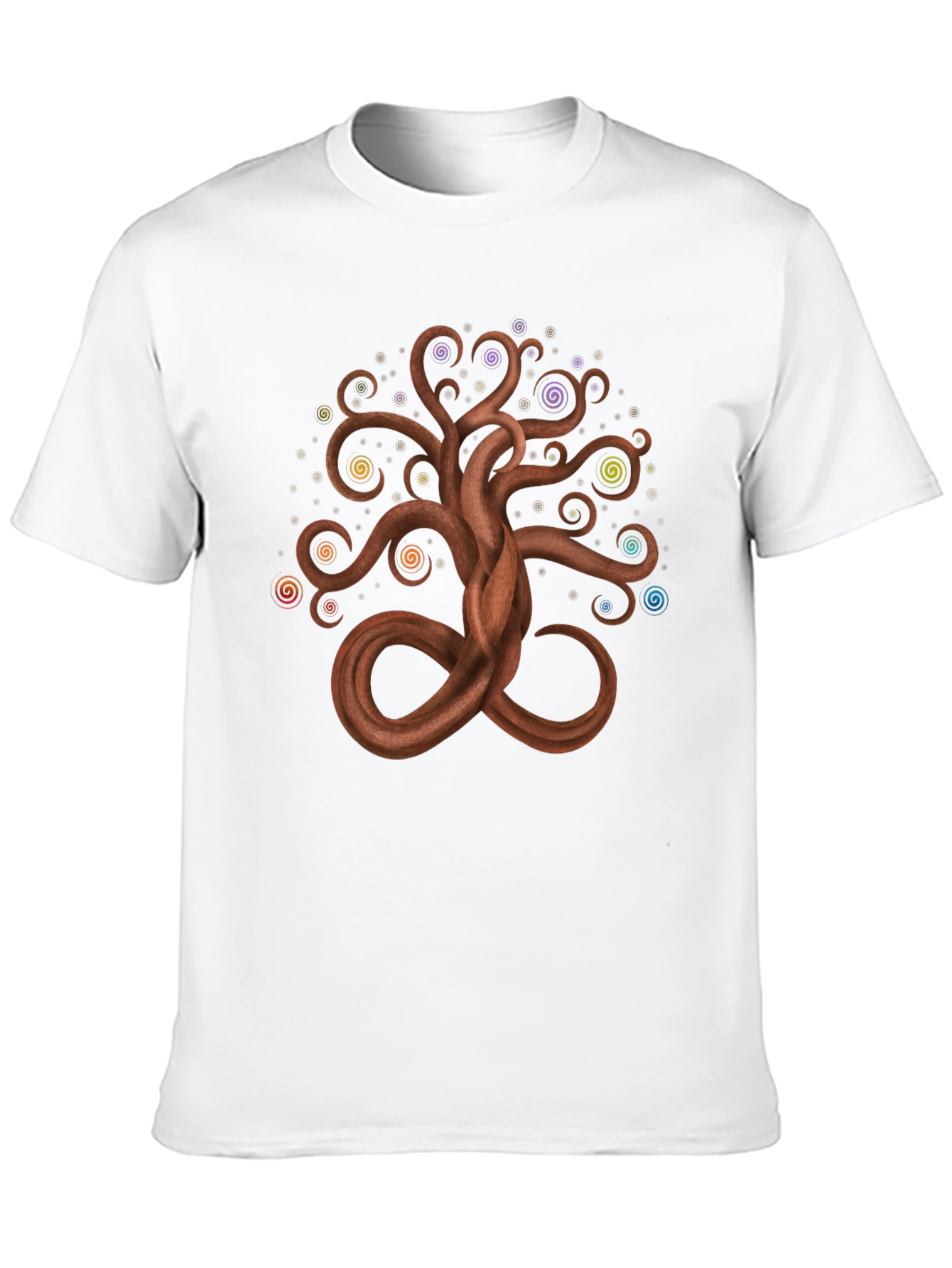 Spiral Tree of Life Graphic T-Shirt