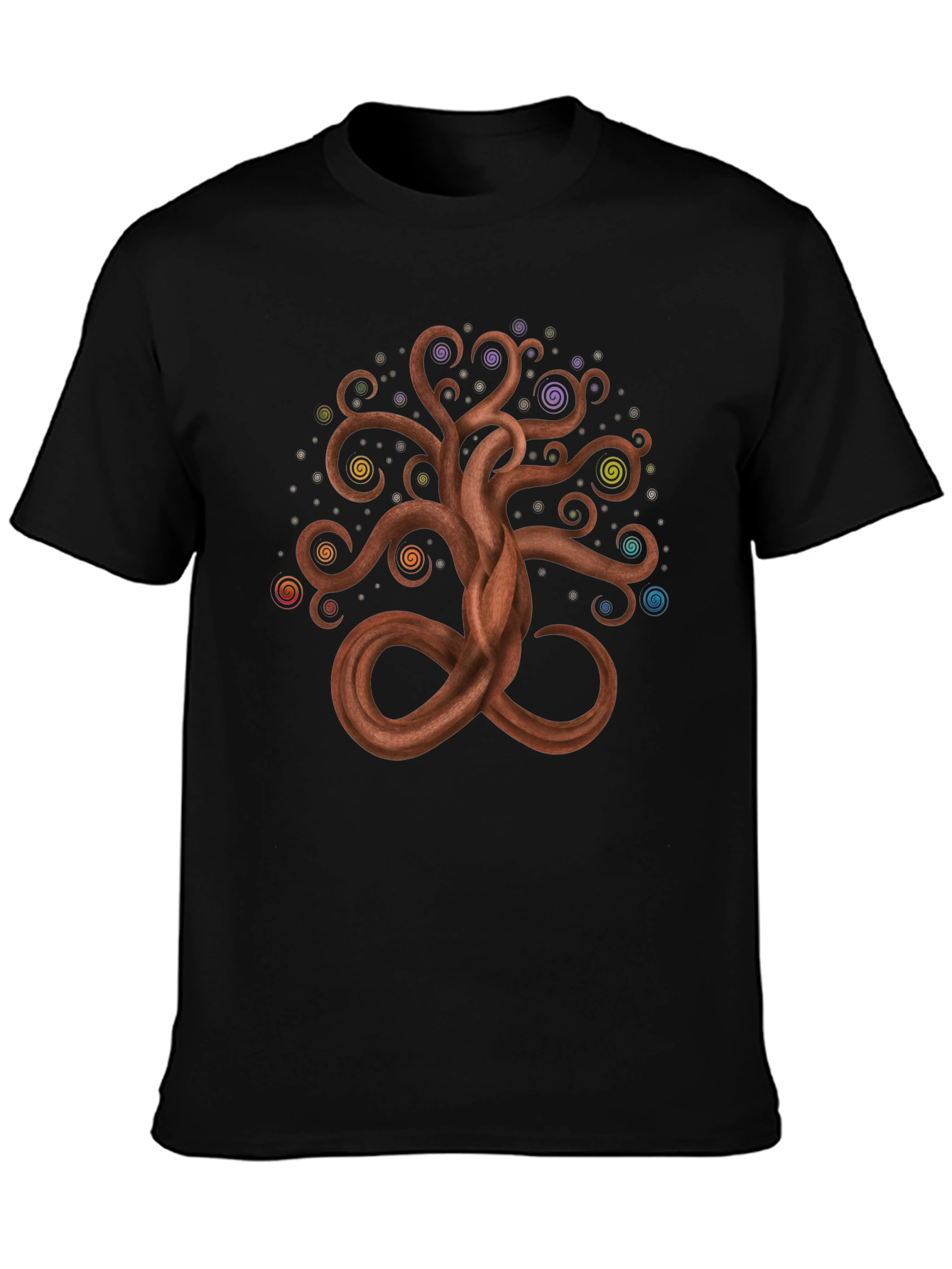 Spiral Tree of Life Graphic T-Shirt