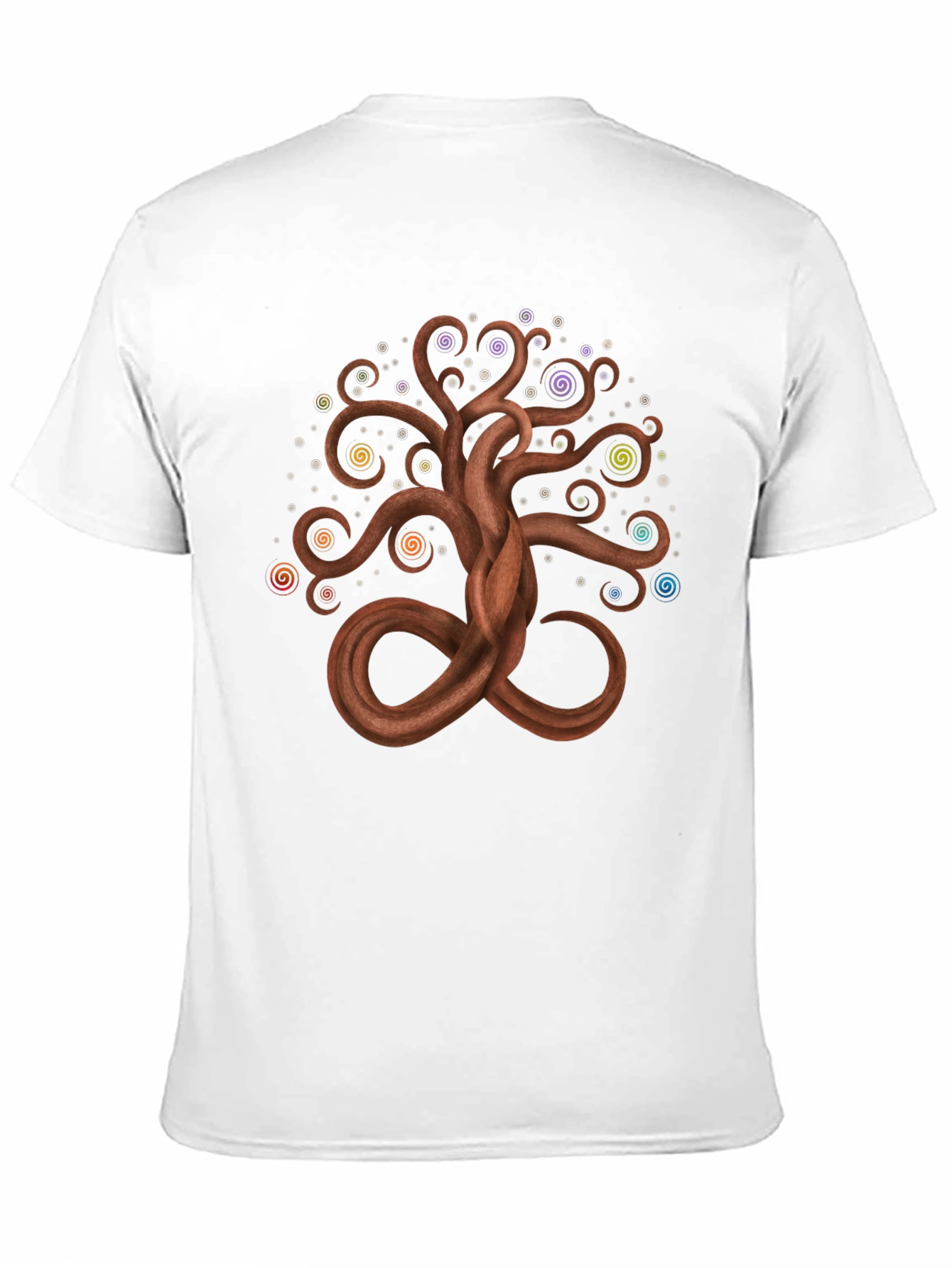 Spiral Tree of Life Graphic T-Shirt