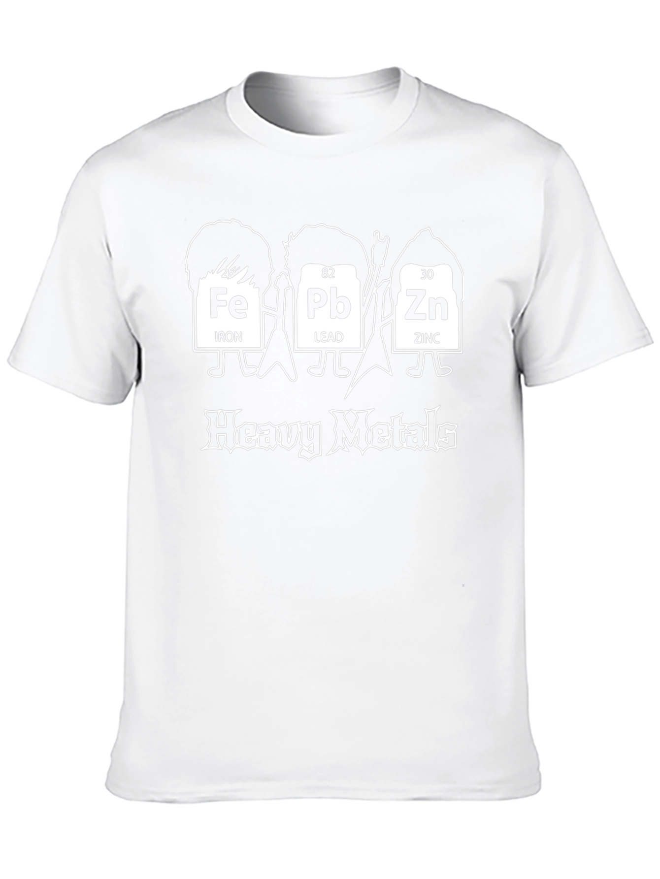 Heavy Metals Rock Band Tee Shirt