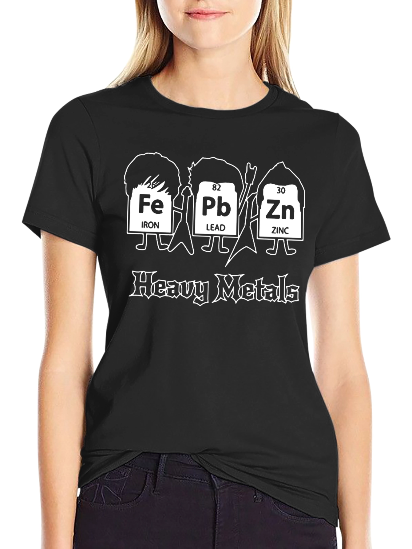 Heavy Metals Rock Band Tee Shirt