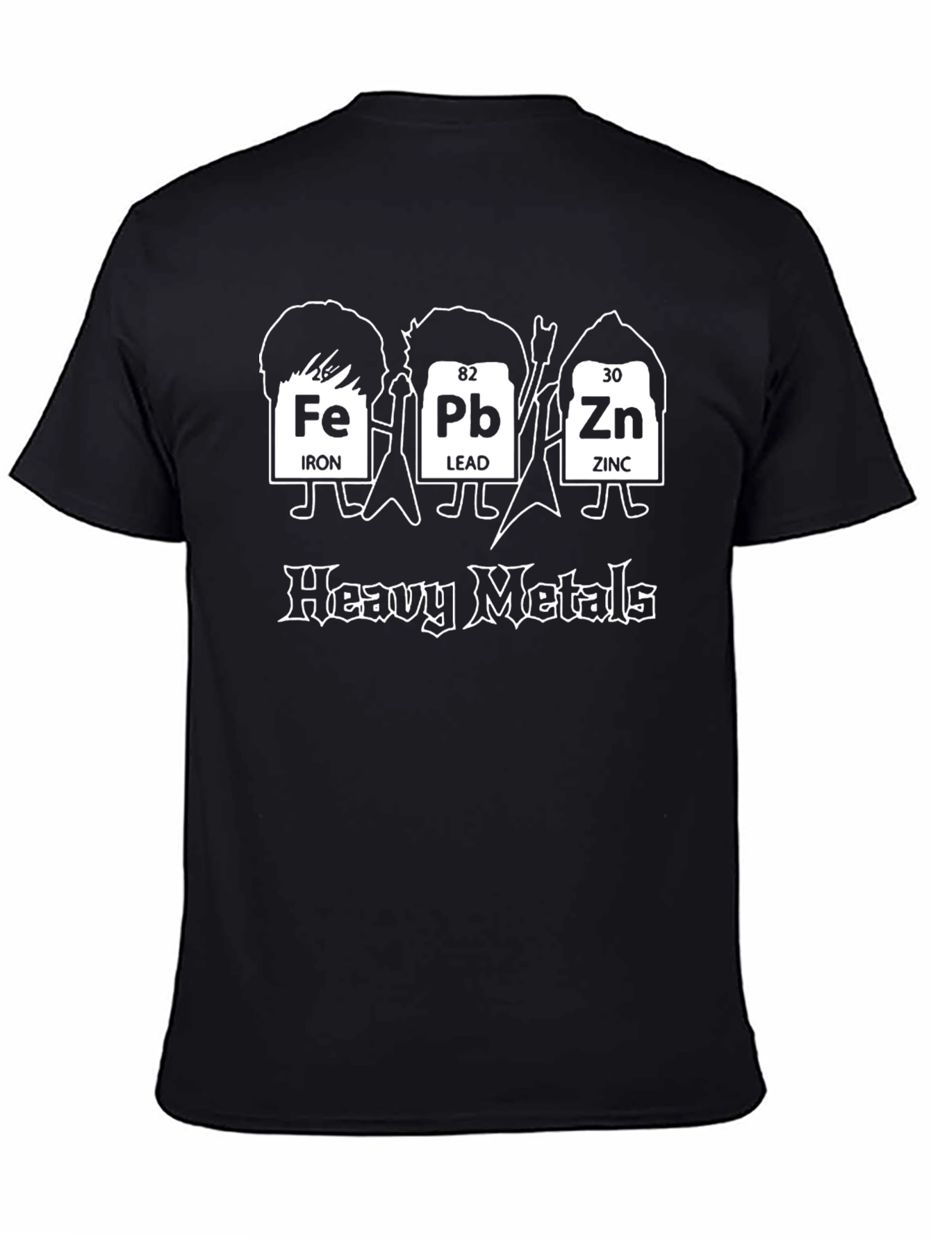 Heavy Metals Rock Band Tee Shirt