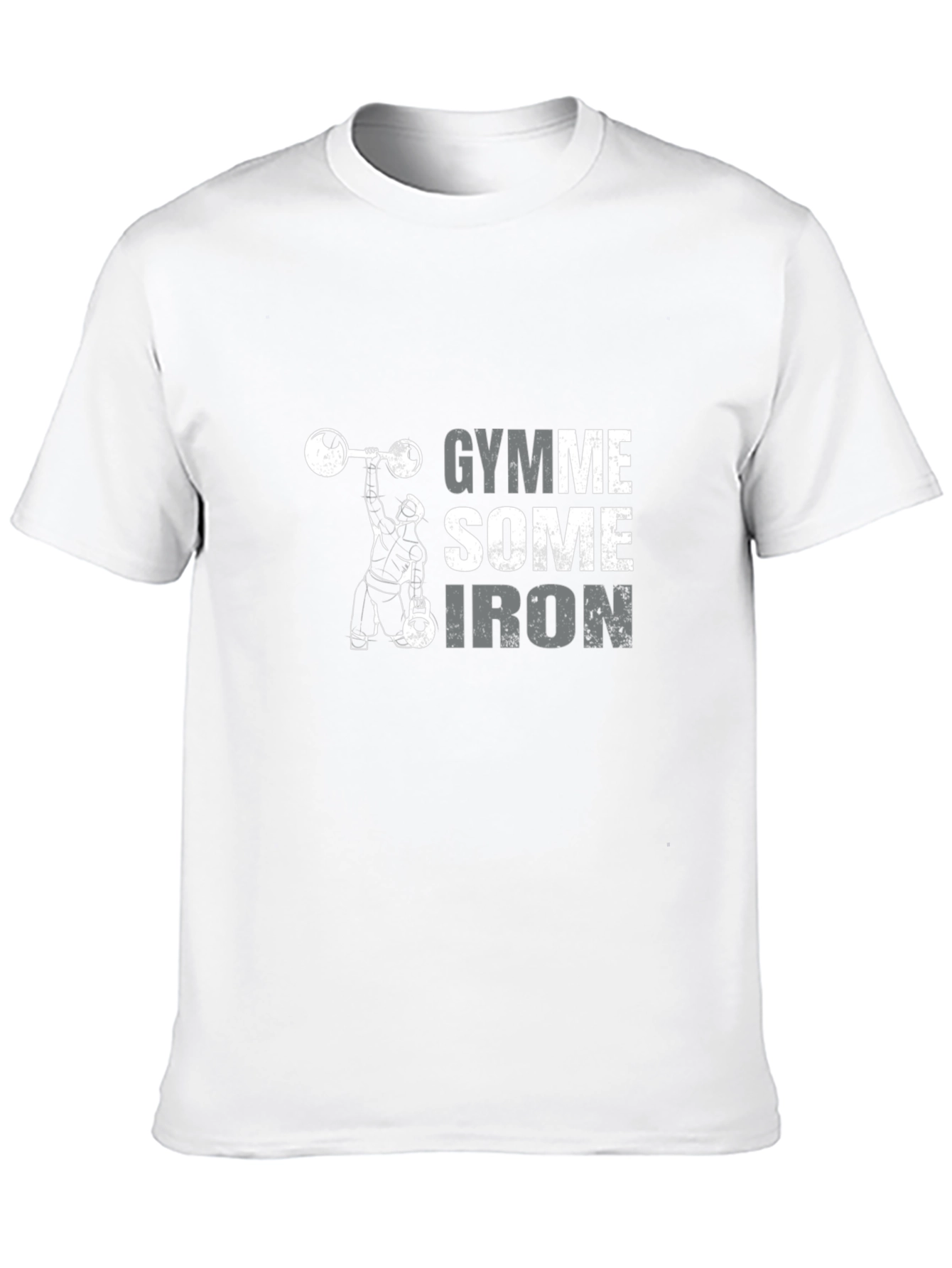 Gymme Some Iron Black T-Shirt