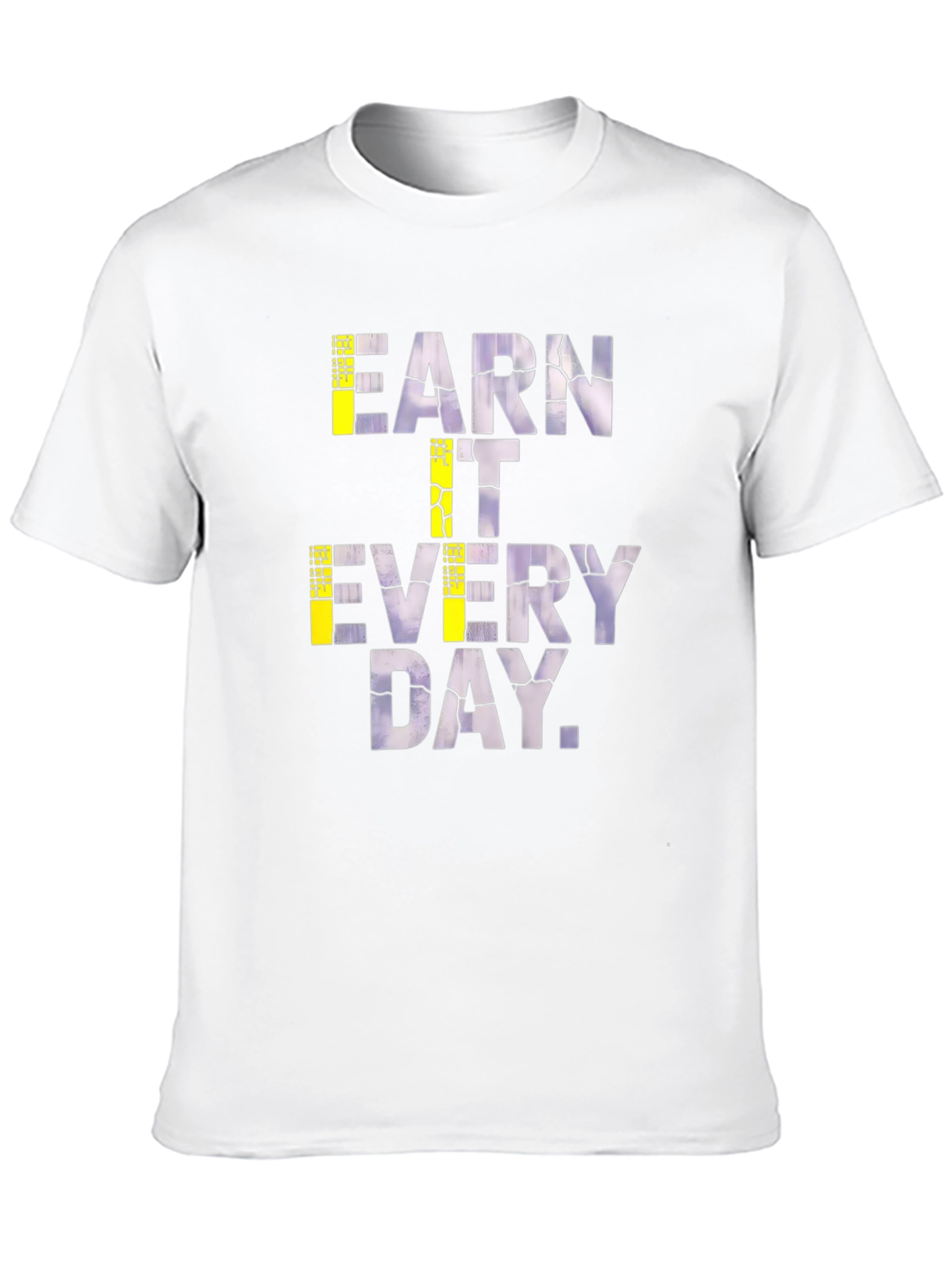 Earn It Every Day Graphic Tee - Black