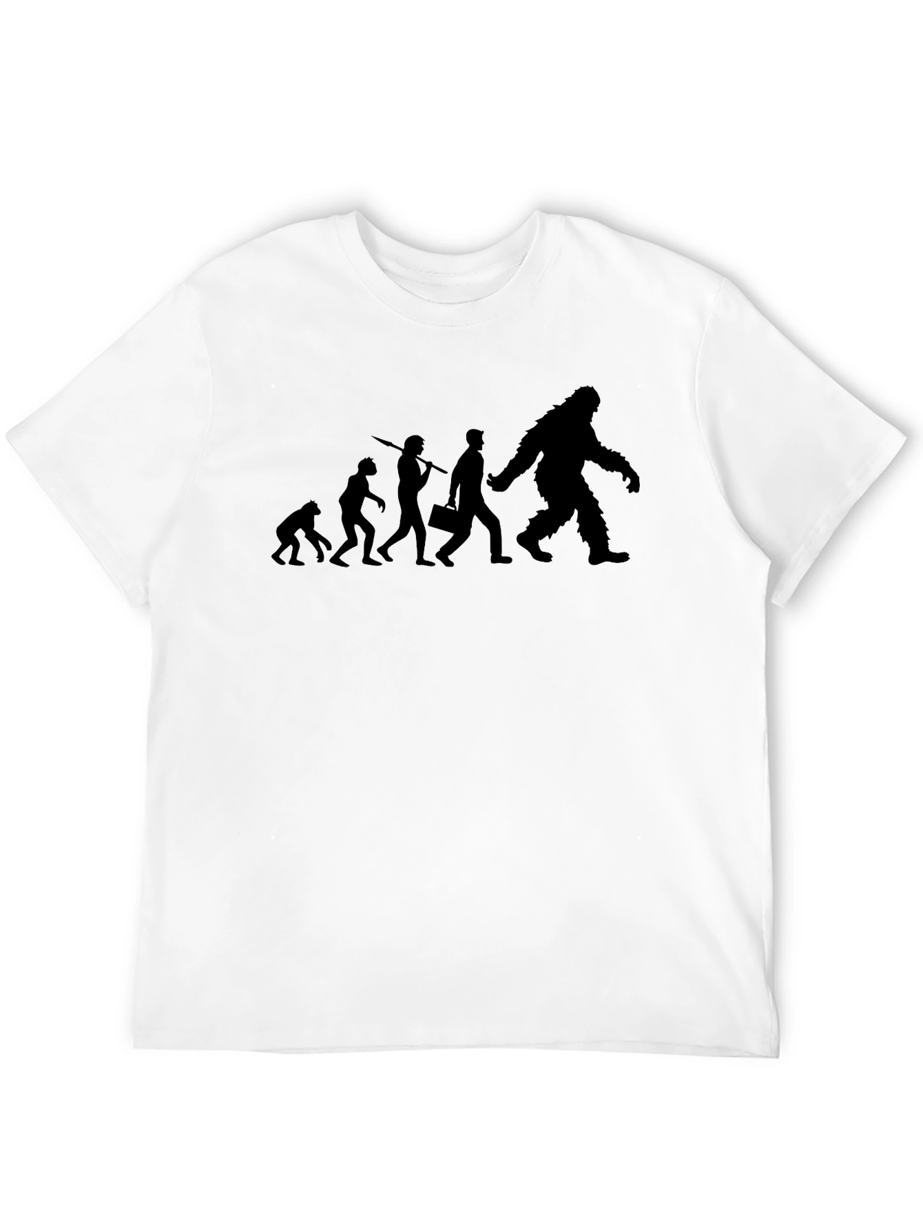 Evolution to Bigfoot Graphic T-Shirt