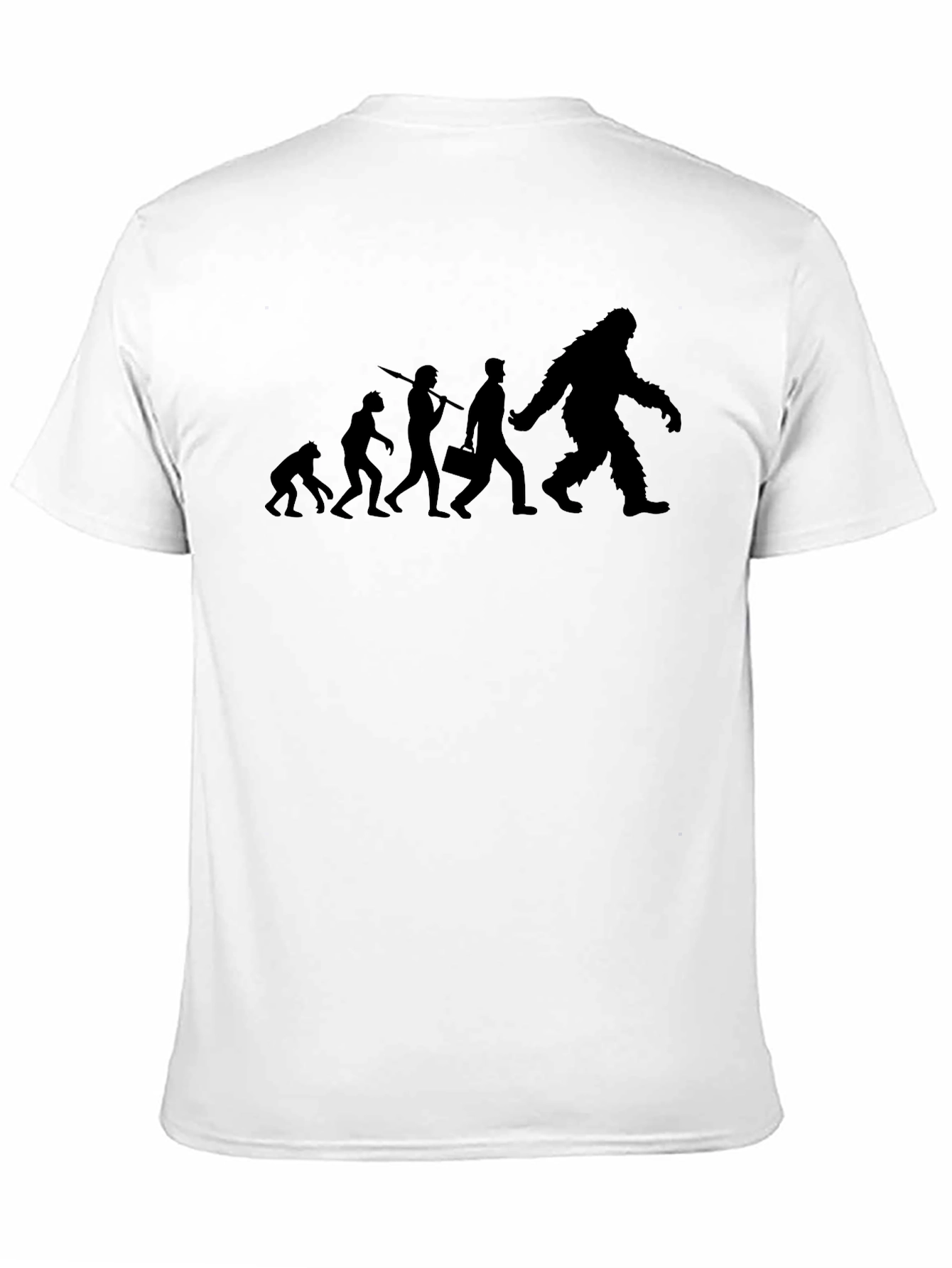 Evolution to Bigfoot Graphic T-Shirt