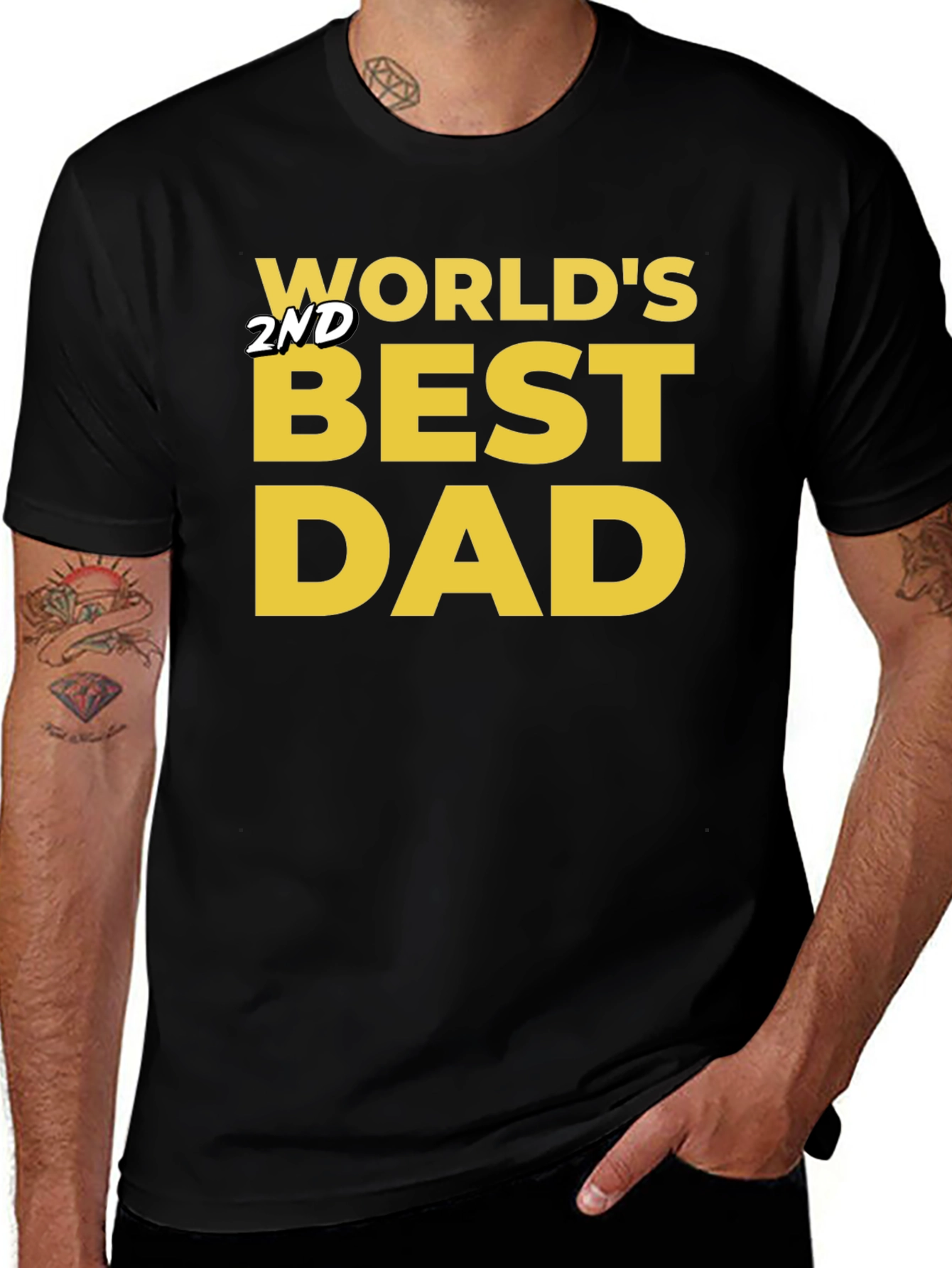 Worlds 2nd Best Dad T-Shirt