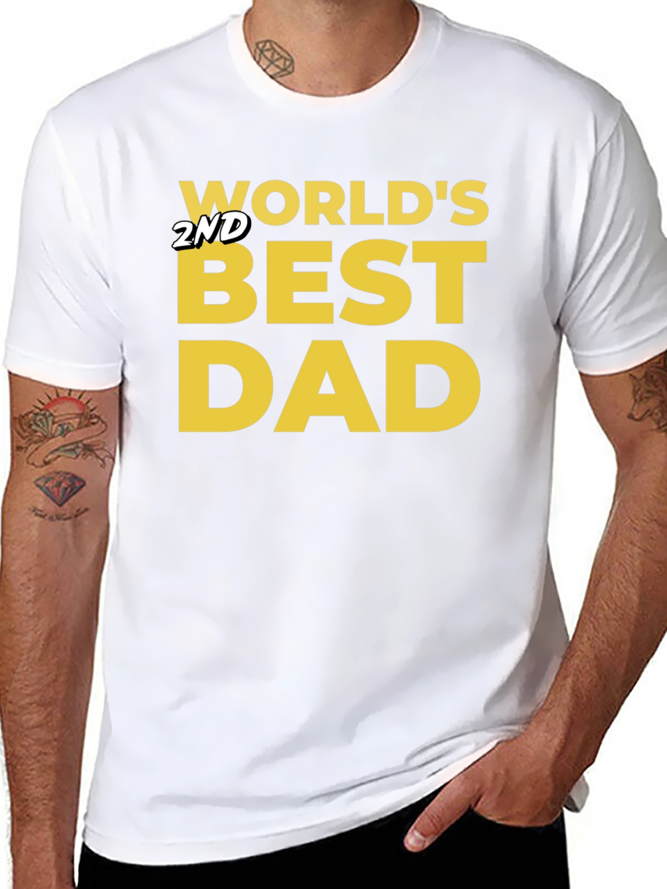 Worlds 2nd Best Dad T-Shirt