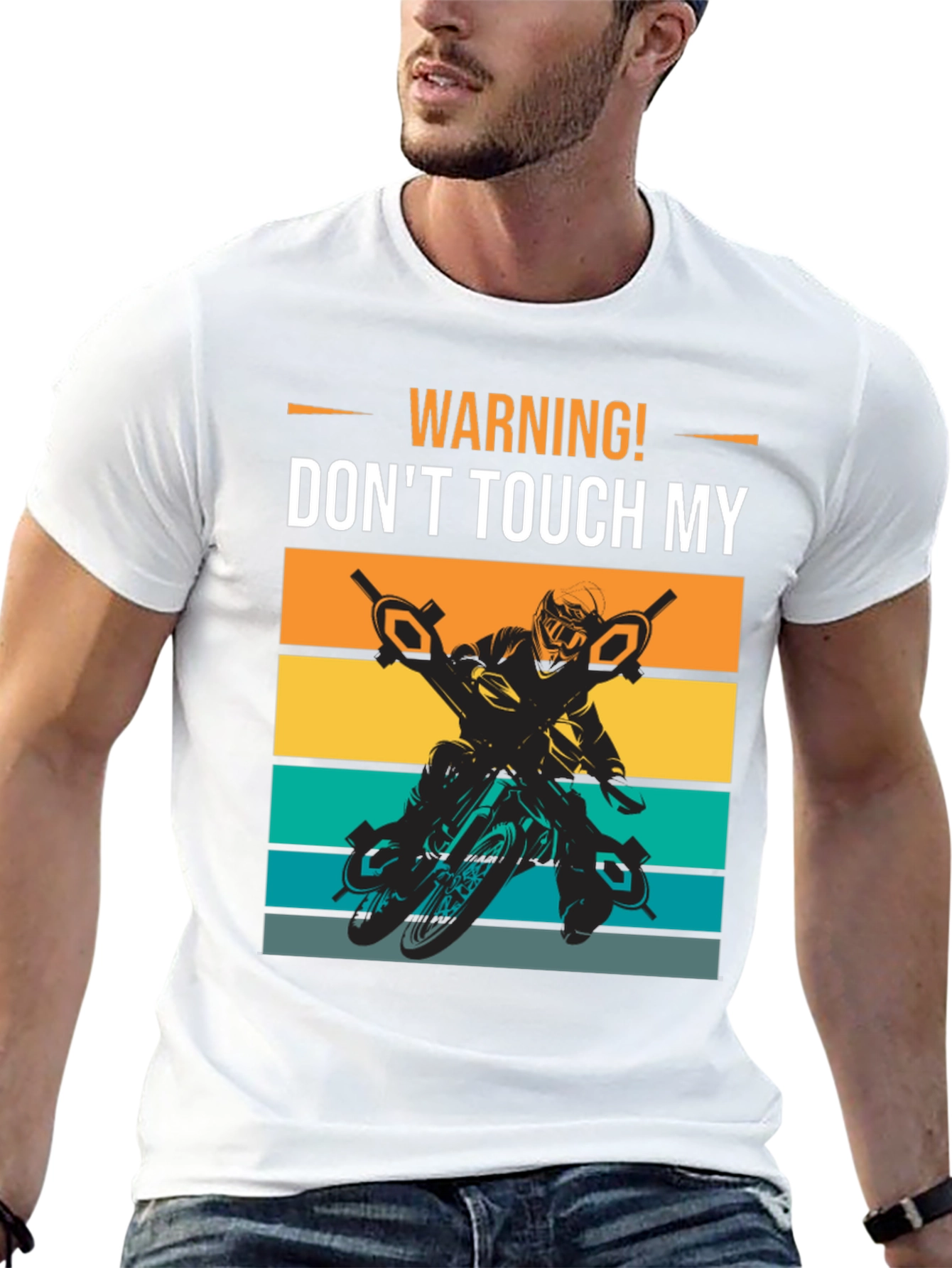 Warning! Dont Touch My Ride Graphic Tee