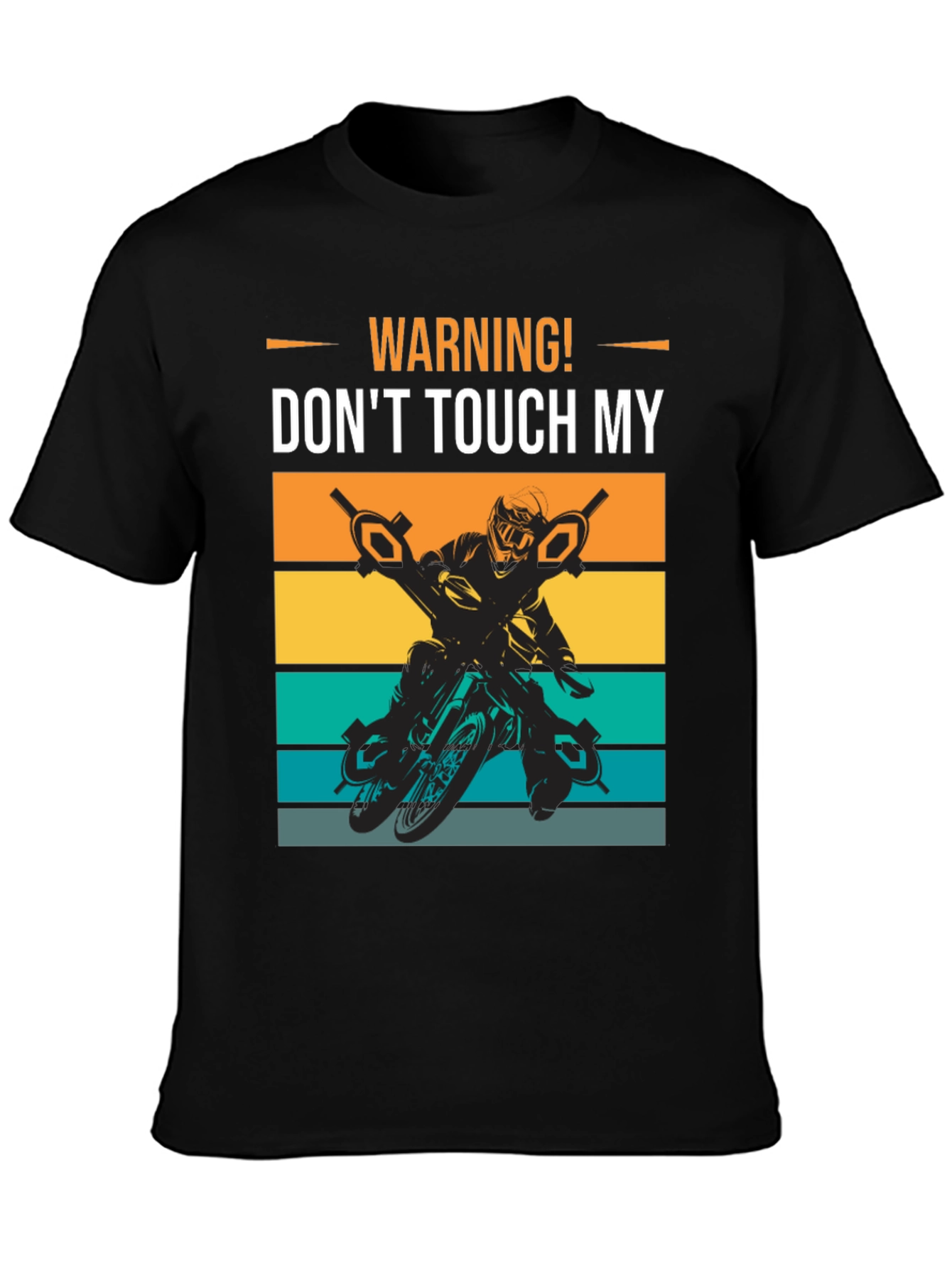 Warning! Dont Touch My Ride Graphic Tee