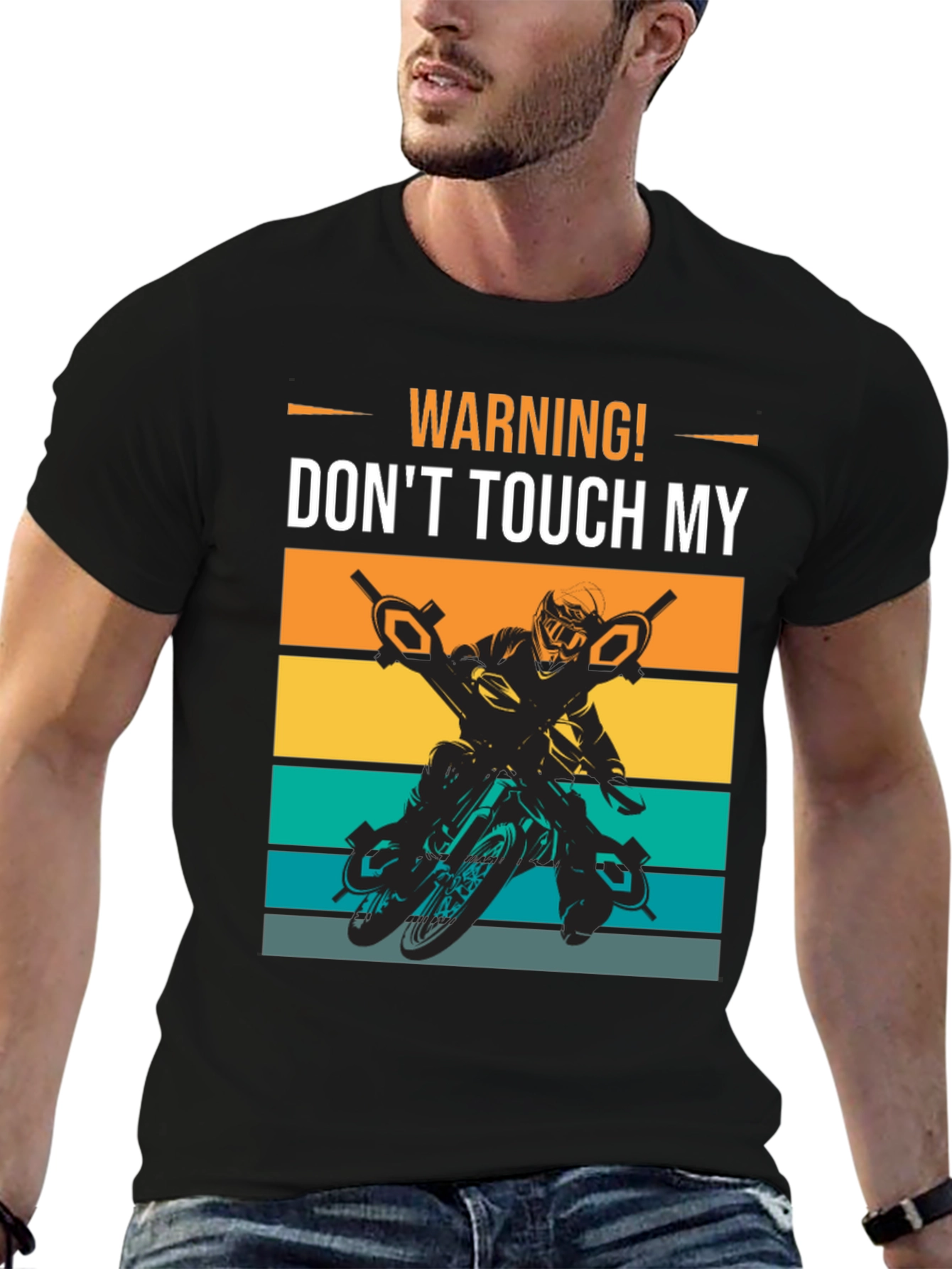 Warning! Dont Touch My Ride Graphic Tee