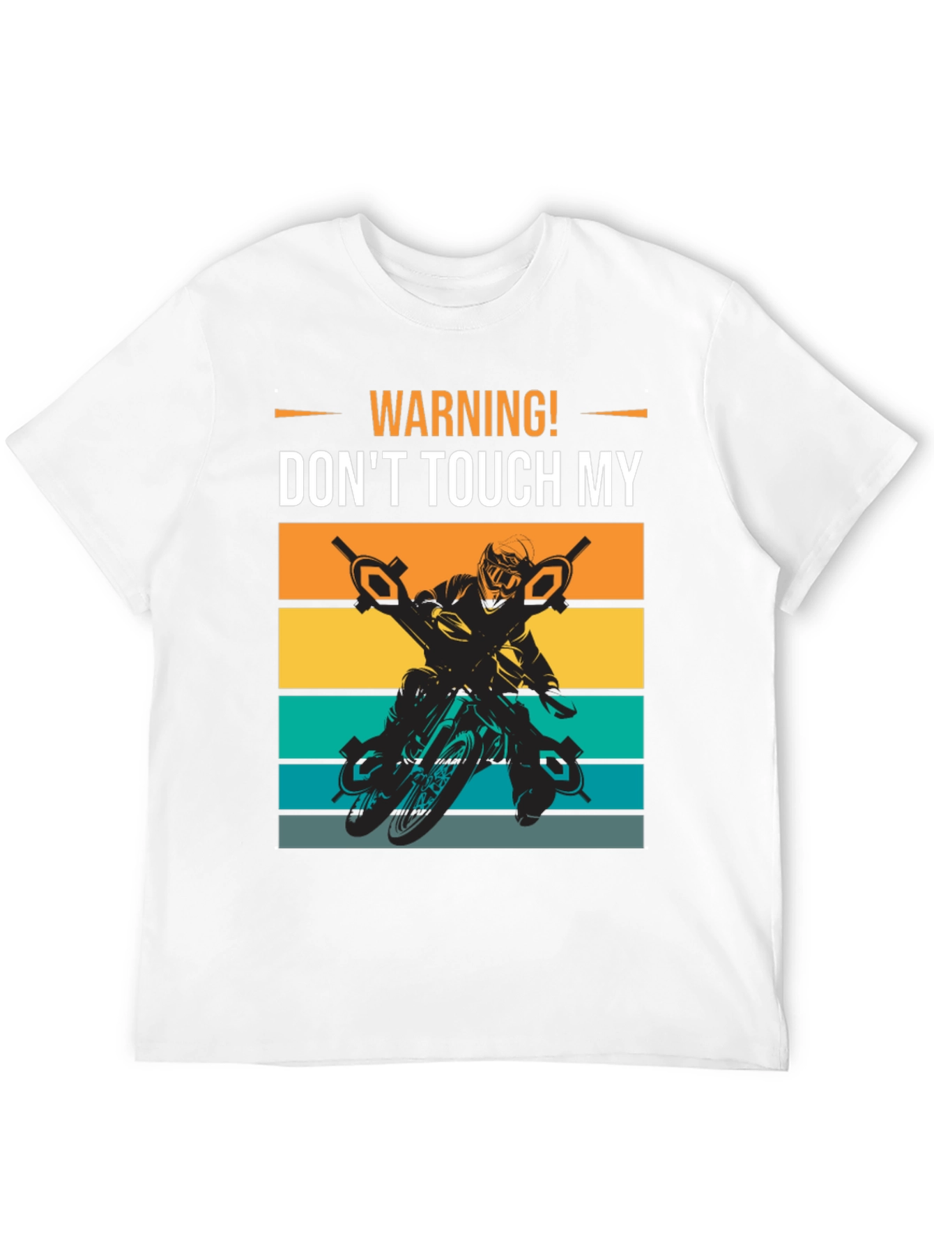 Warning! Dont Touch My Ride Graphic Tee
