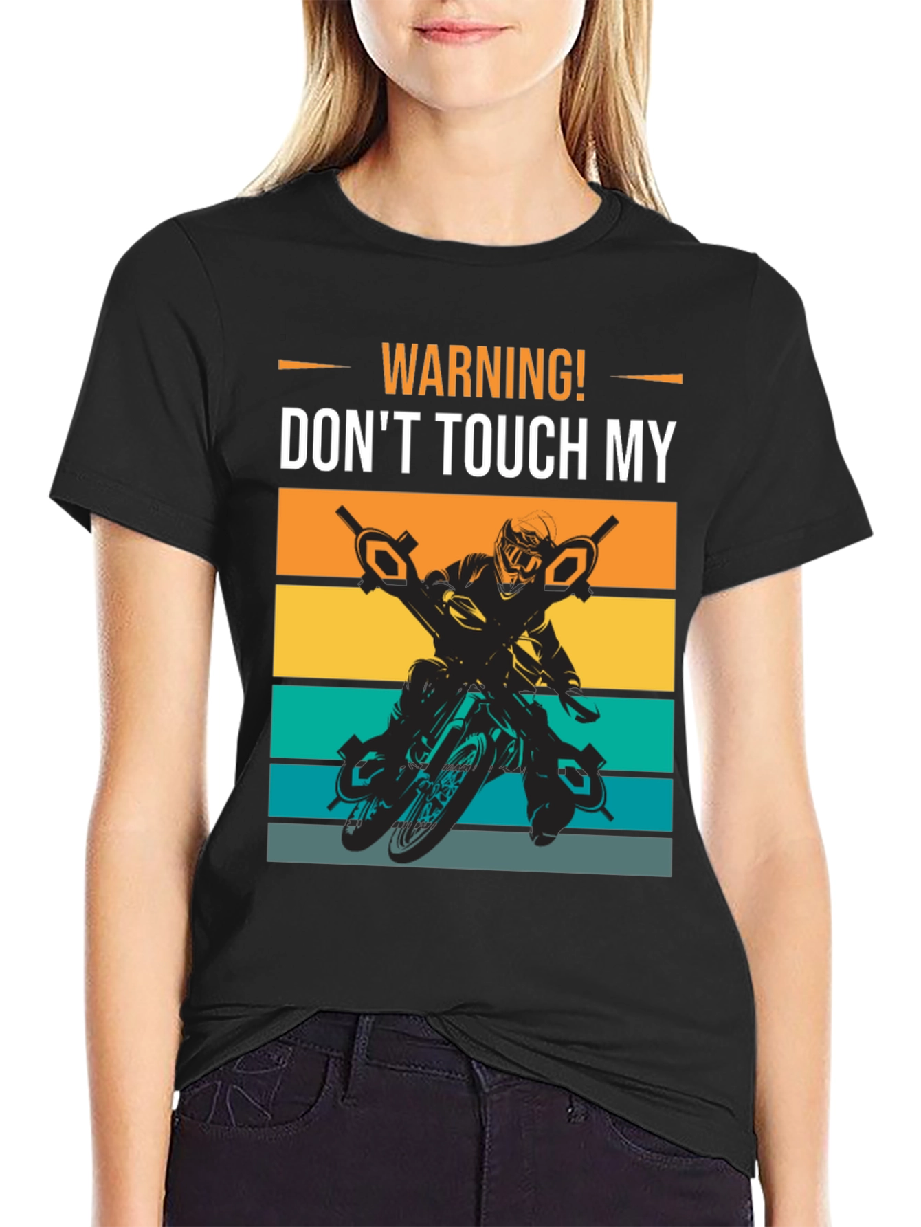 Warning! Dont Touch My Ride Graphic Tee