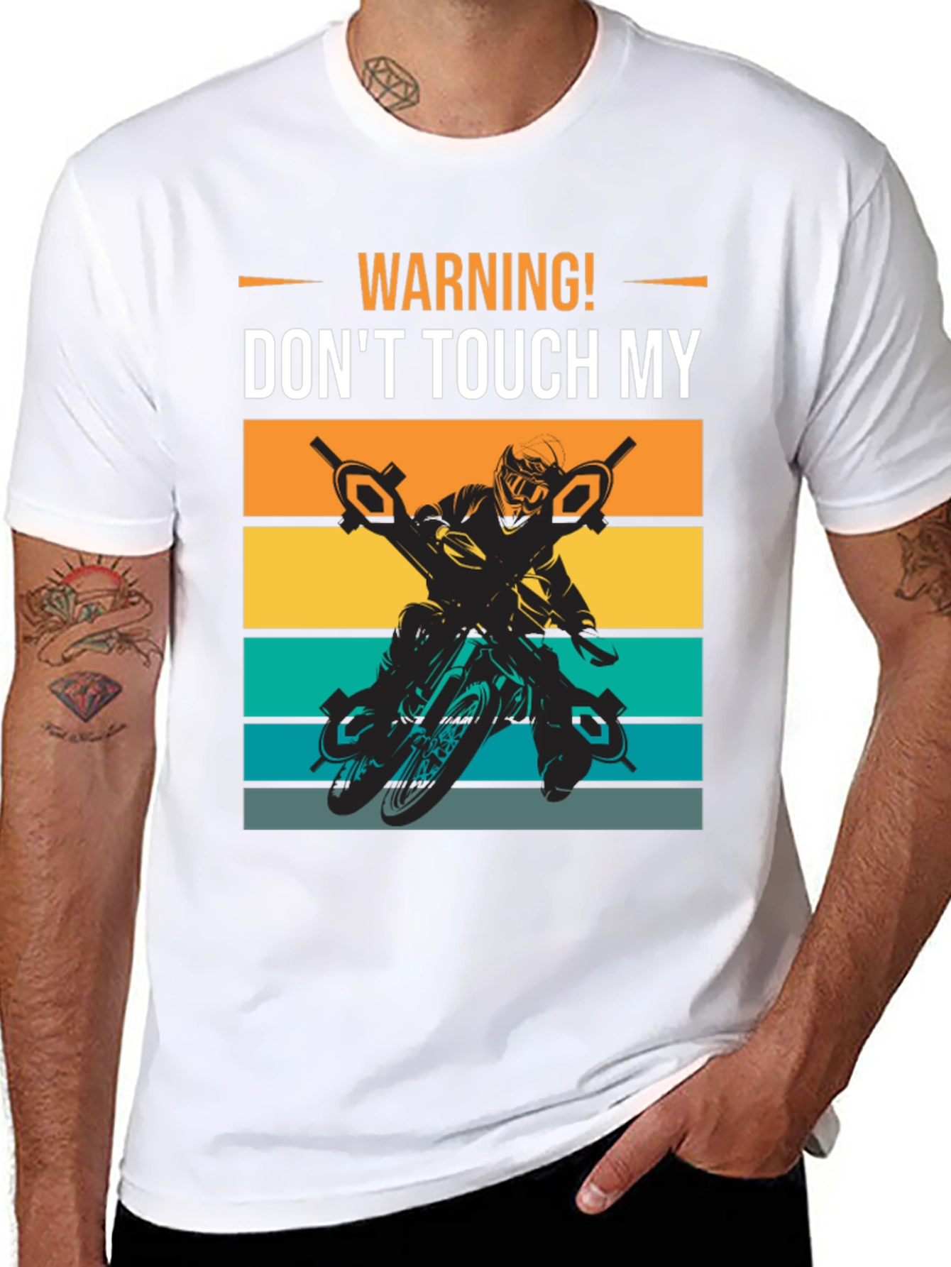 Warning! Dont Touch My Ride Graphic Tee