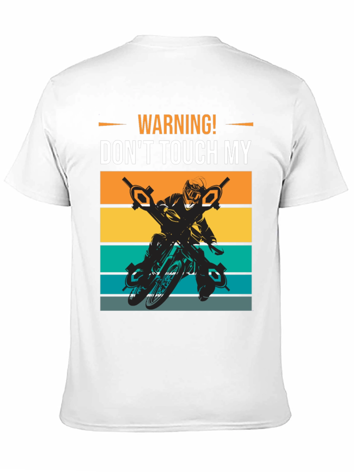 Warning! Dont Touch My Ride Graphic Tee