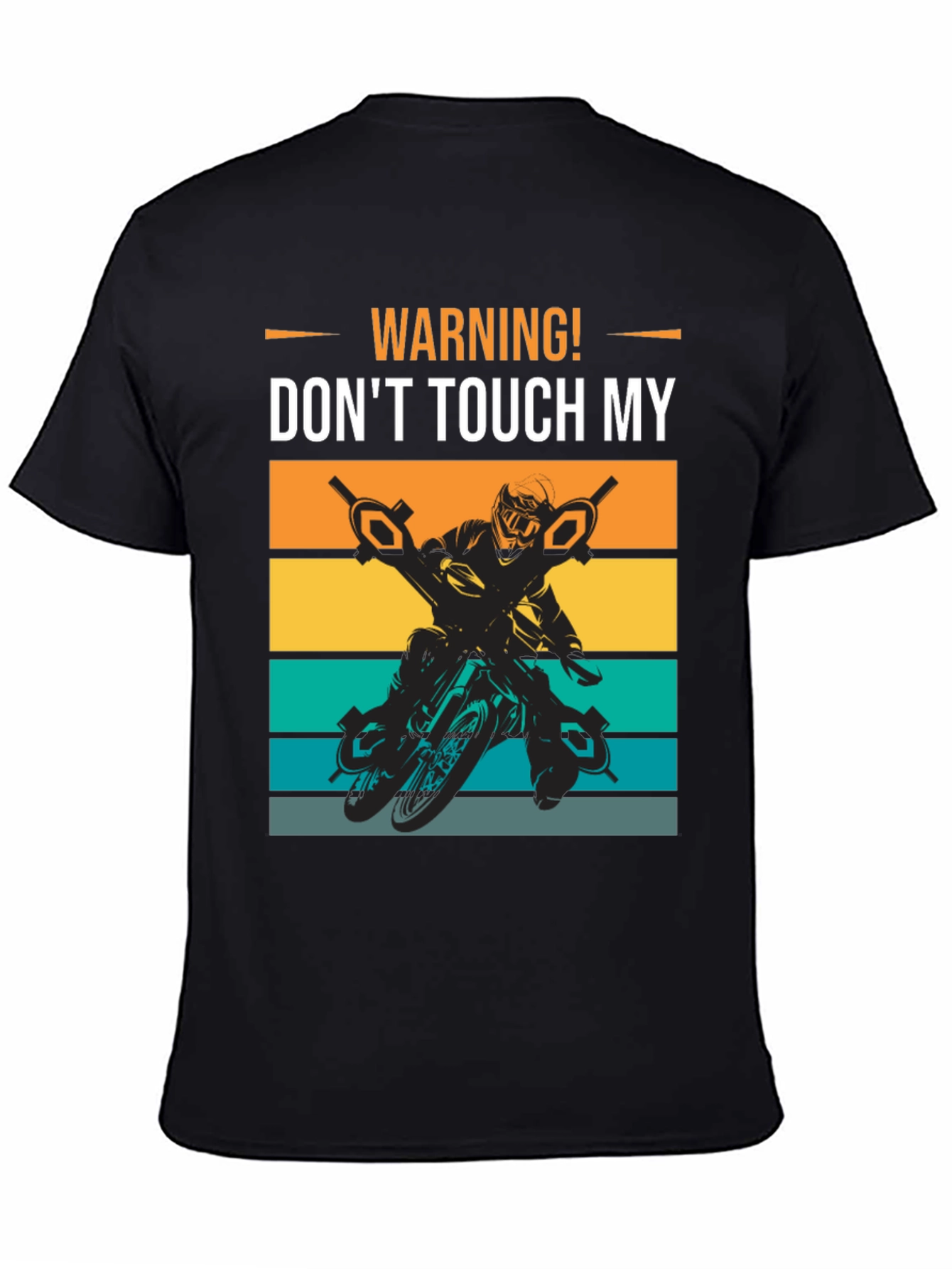 Warning! Dont Touch My Ride Graphic Tee