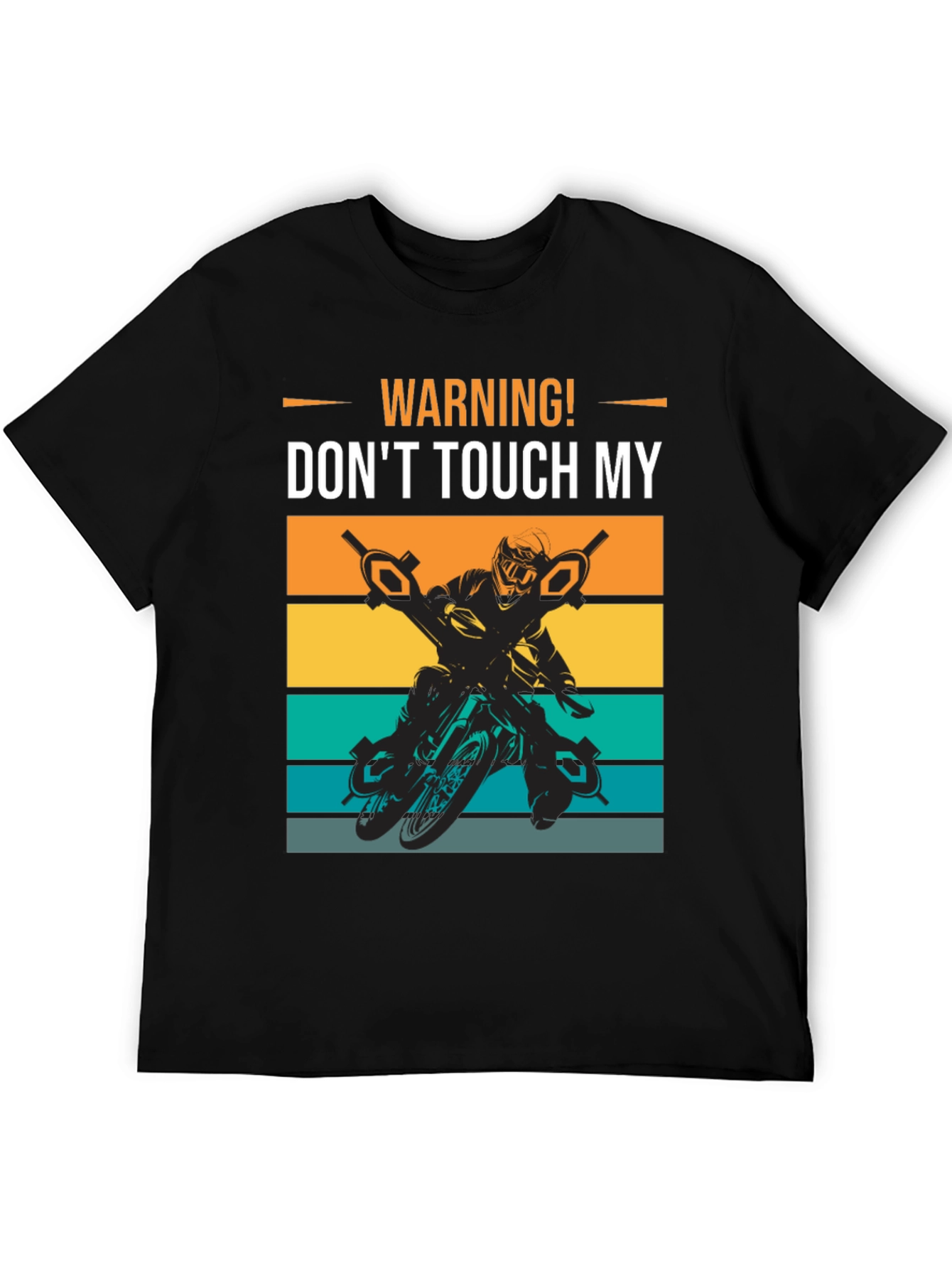 Warning! Dont Touch My Ride Graphic Tee
