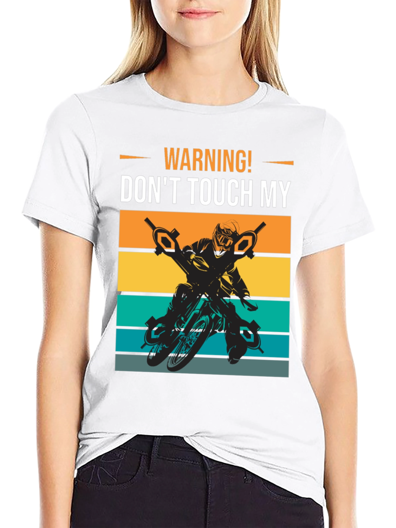 Warning! Dont Touch My Ride Graphic Tee