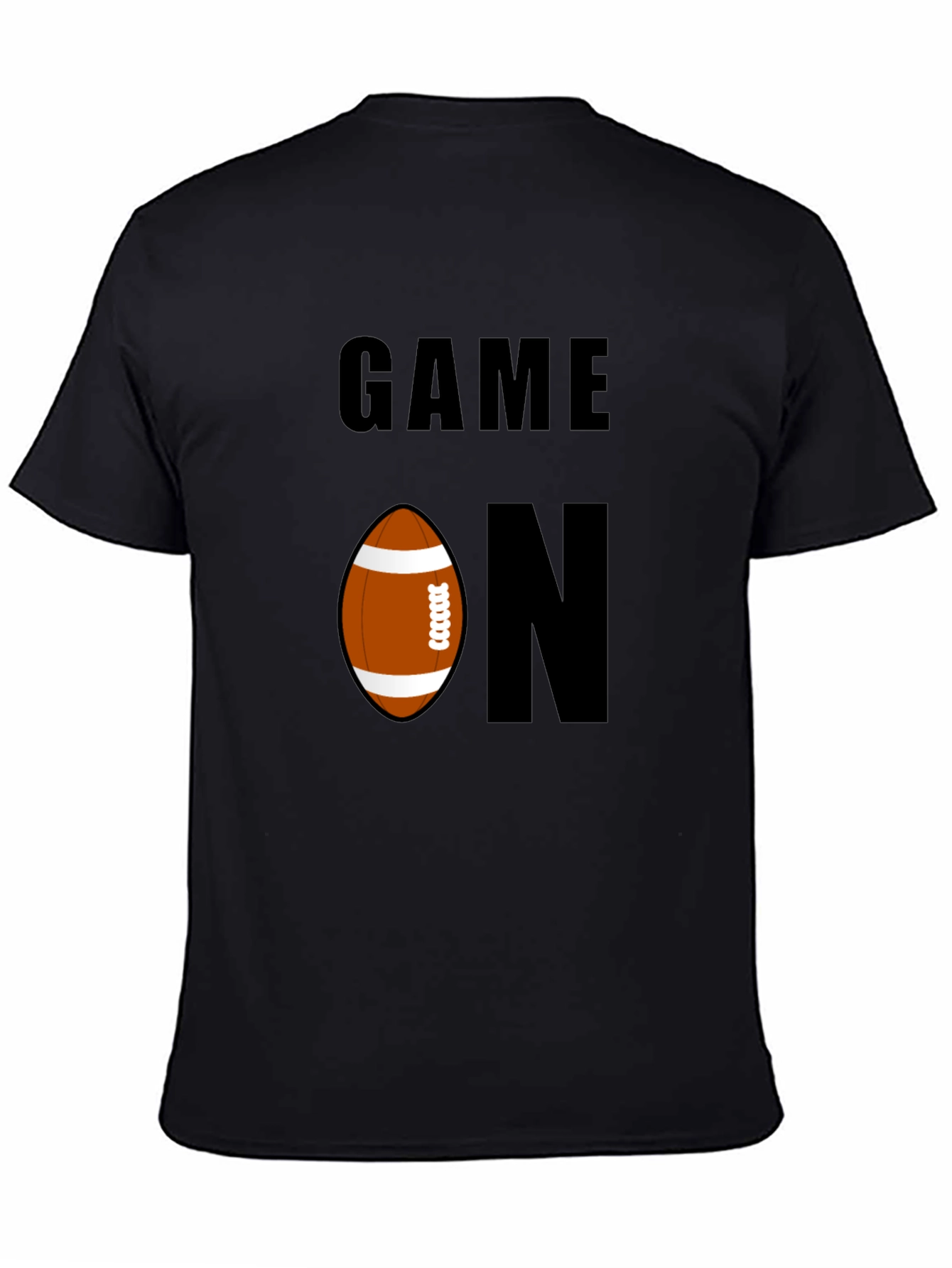 Game On Football Graphic Tee - Sporty Casual