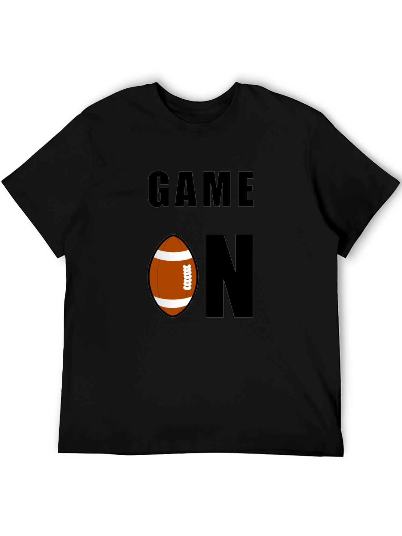Game On Football Graphic Tee - Sporty Casual