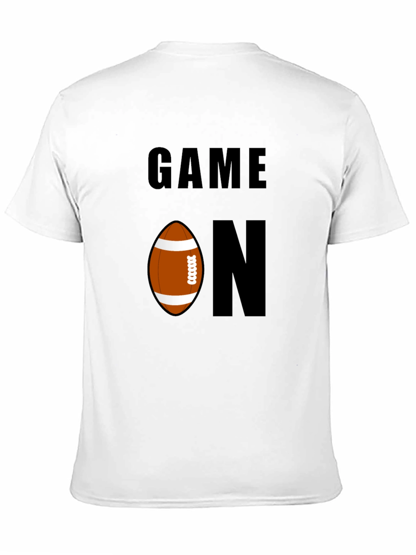 Game On Football Graphic Tee - Sporty Casual
