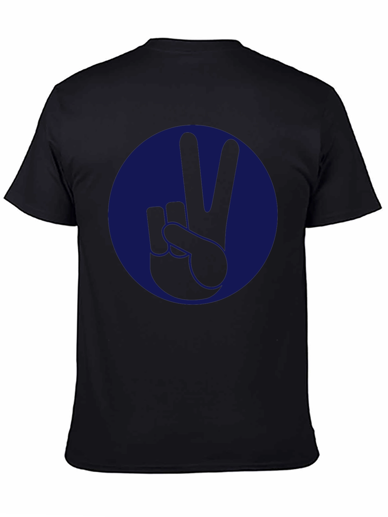 Peace Sign Graphic Tee - Stylish Comfort