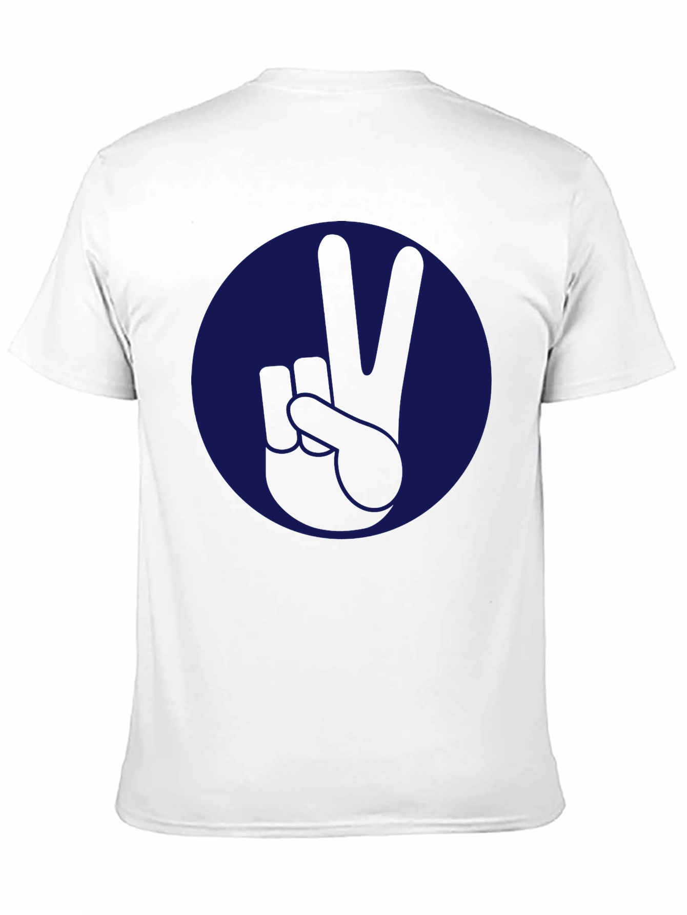 Peace Sign Graphic Tee - Stylish Comfort