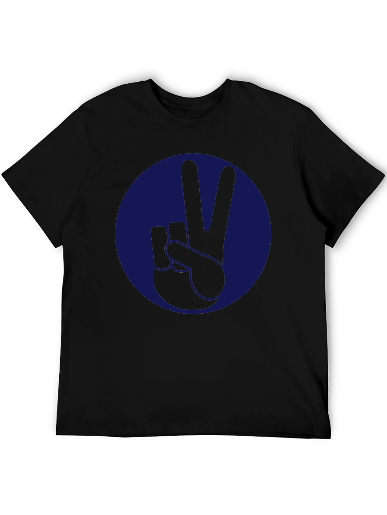 Peace Sign Graphic Tee - Stylish Comfort