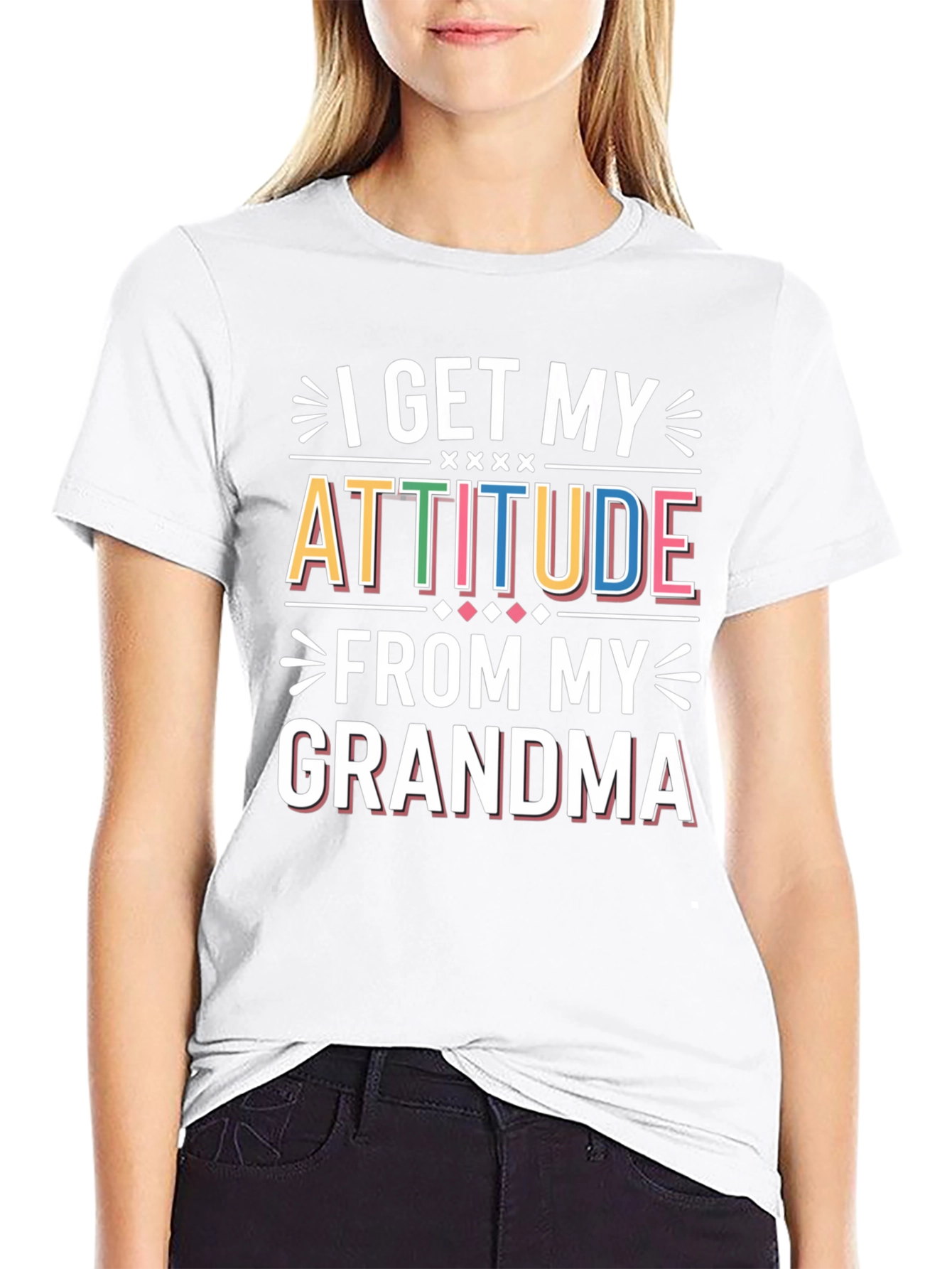 I Get My Attitude From My Grandma T-Shirt