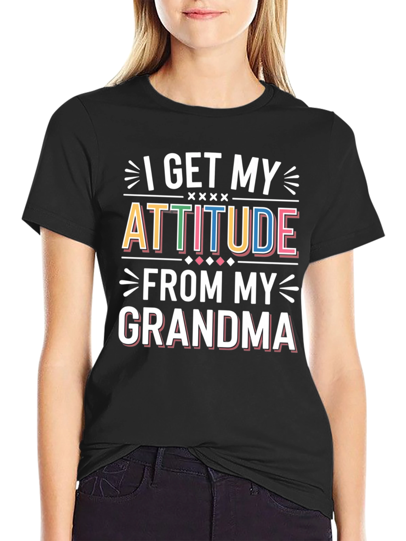 I Get My Attitude From My Grandma T-Shirt